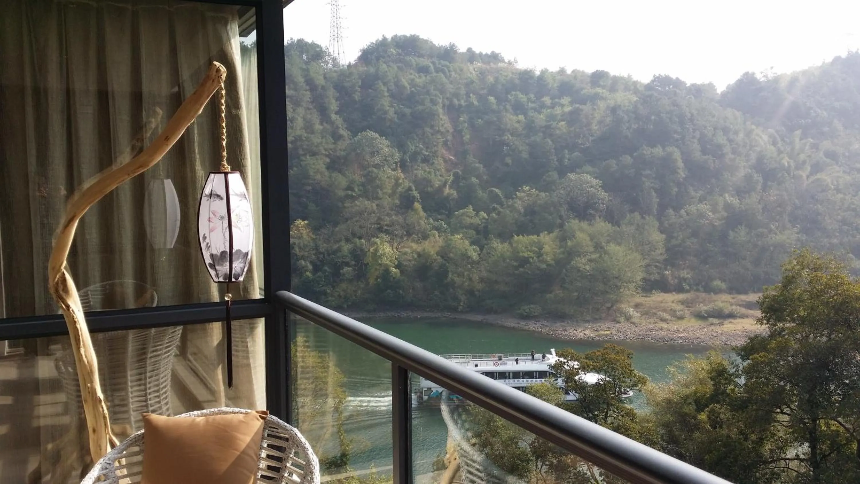 Balcony/Terrace in Li River Resort