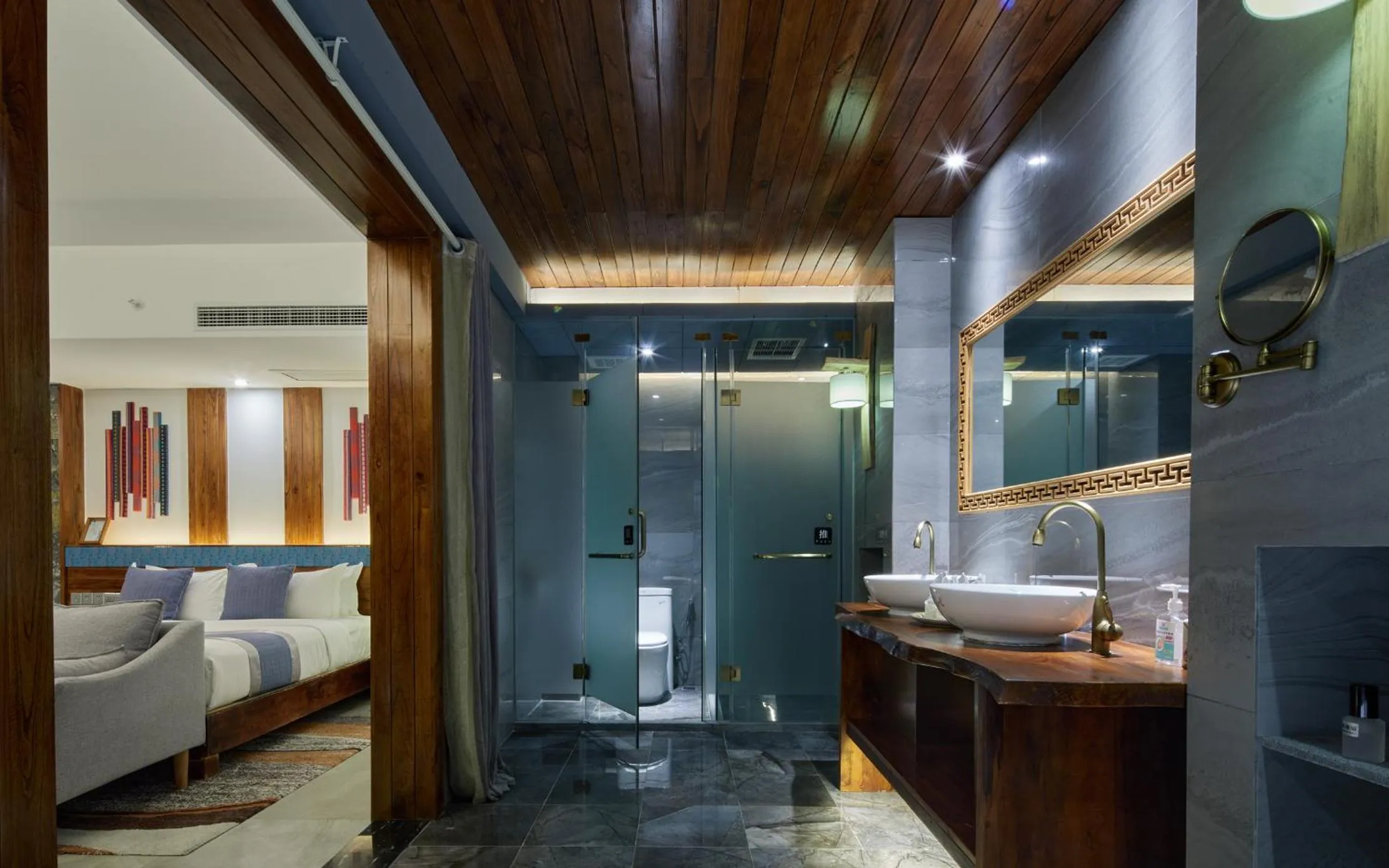 Bathroom in Li River Resort