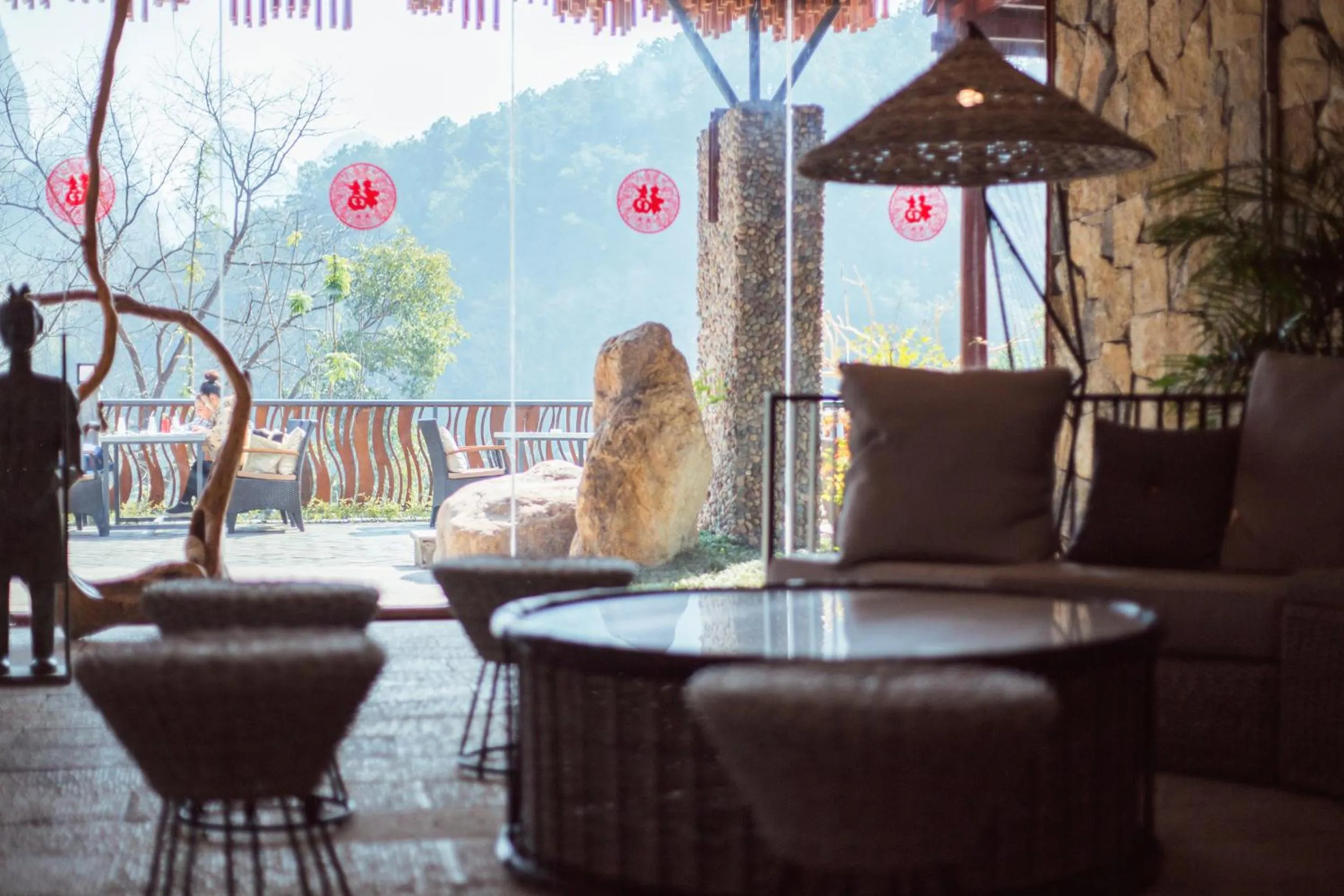 Lobby or reception in Li River Resort
