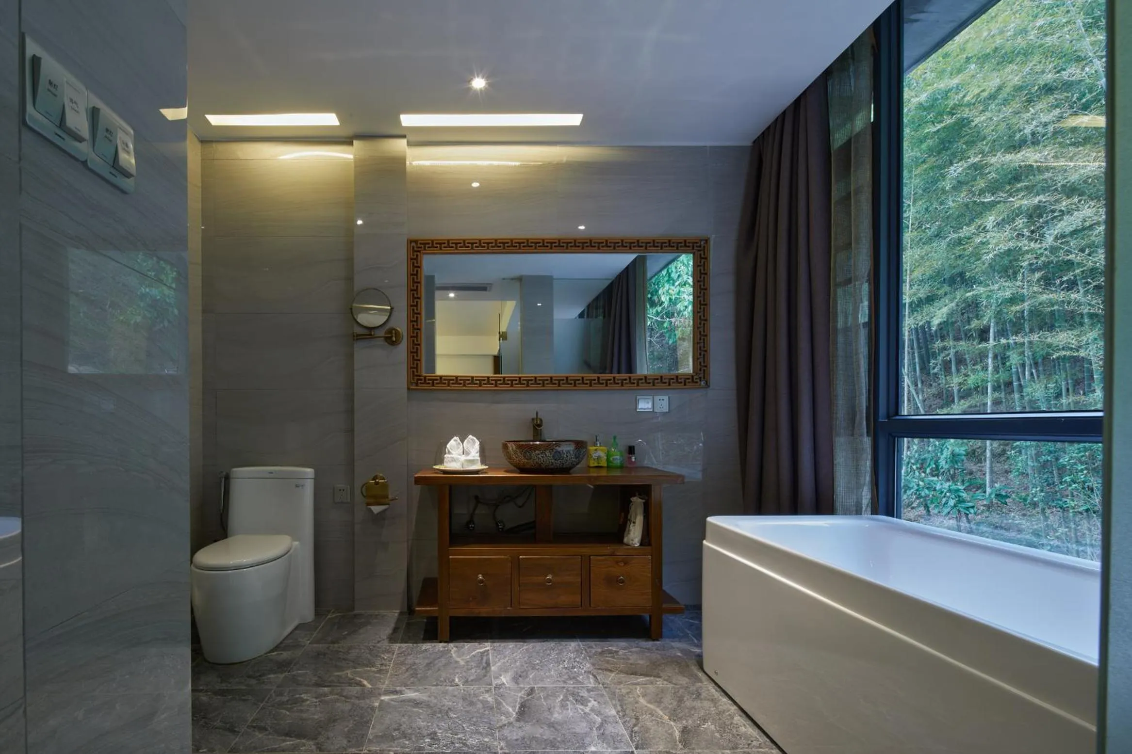 Bathroom in Li River Resort