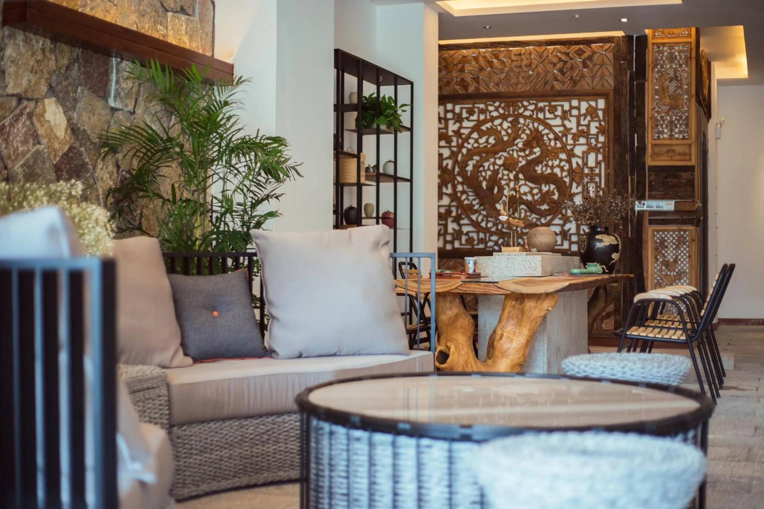 Lobby or reception in Li River Resort