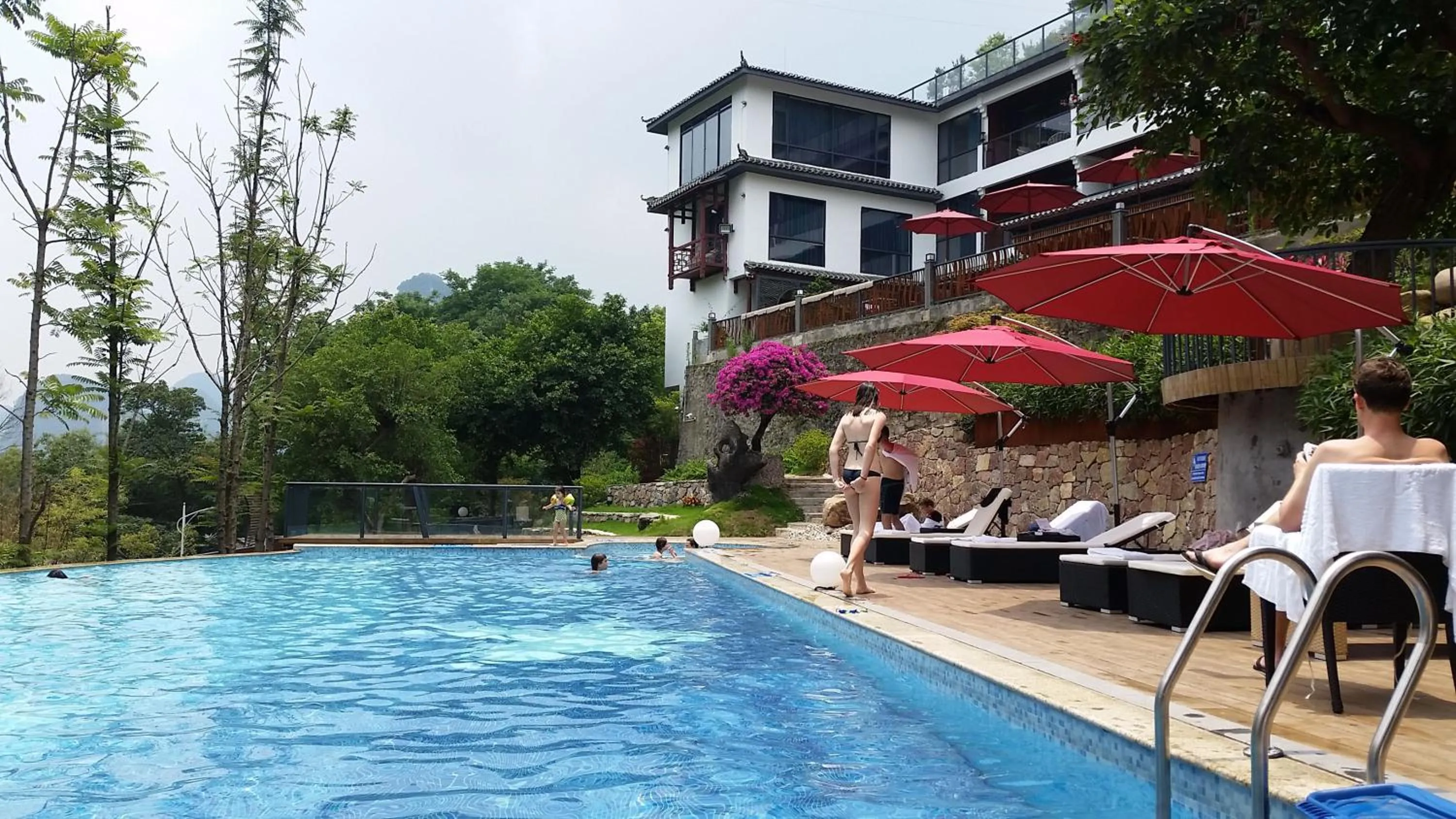 Facade/entrance in Li River Resort