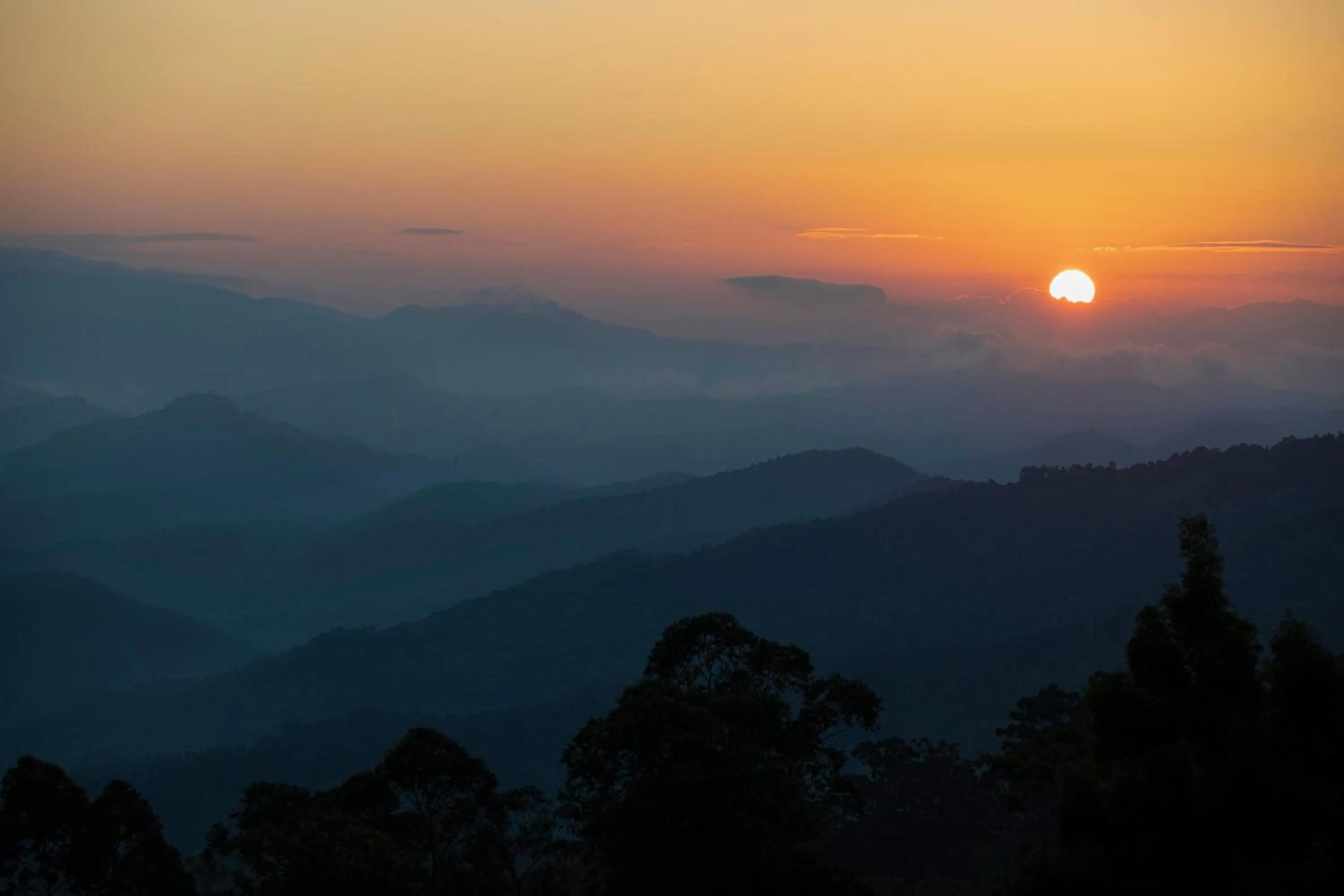 Natural landscape in W15 Hanthana Estate Kandy