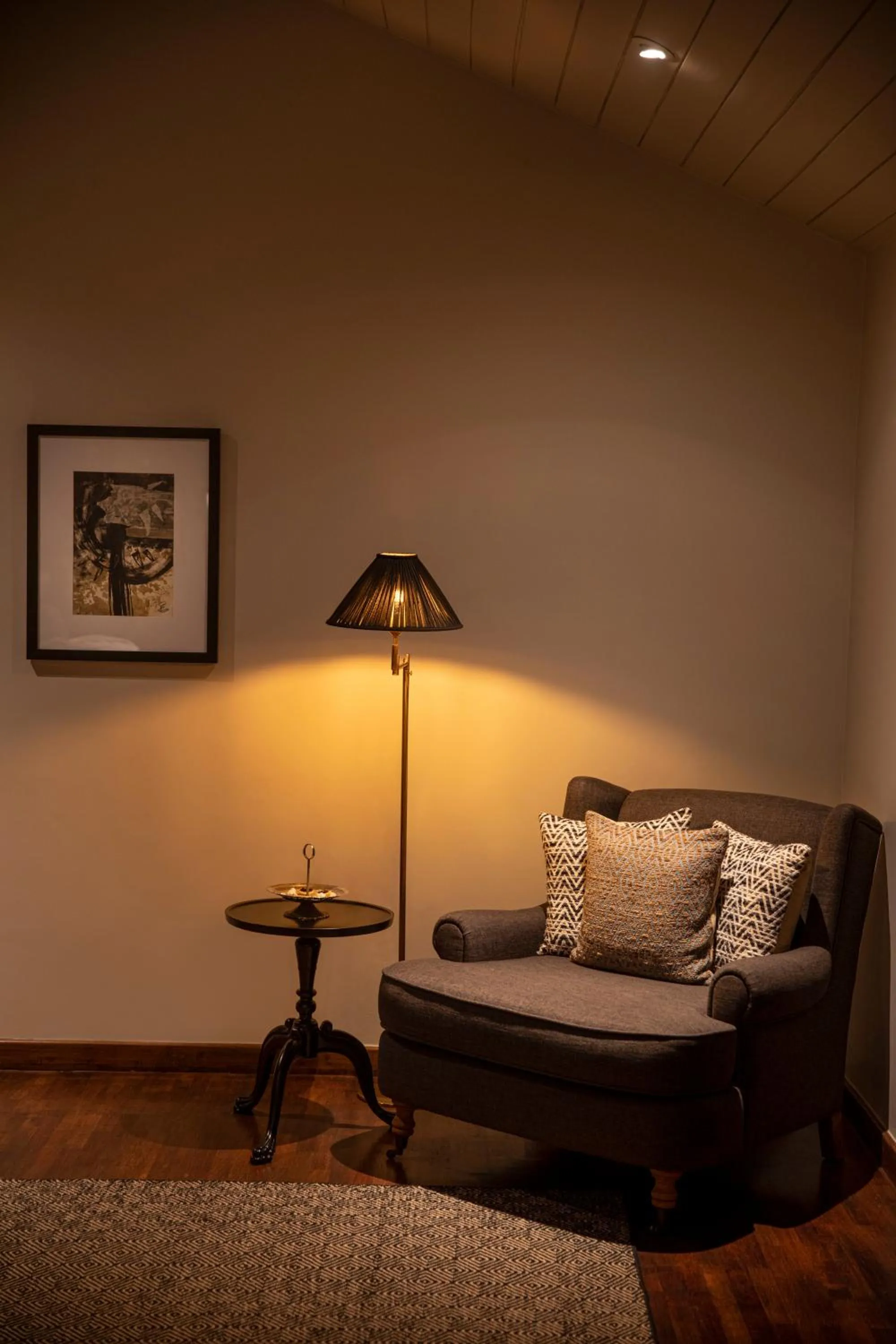 Living room in W15 Hanthana Estate Kandy