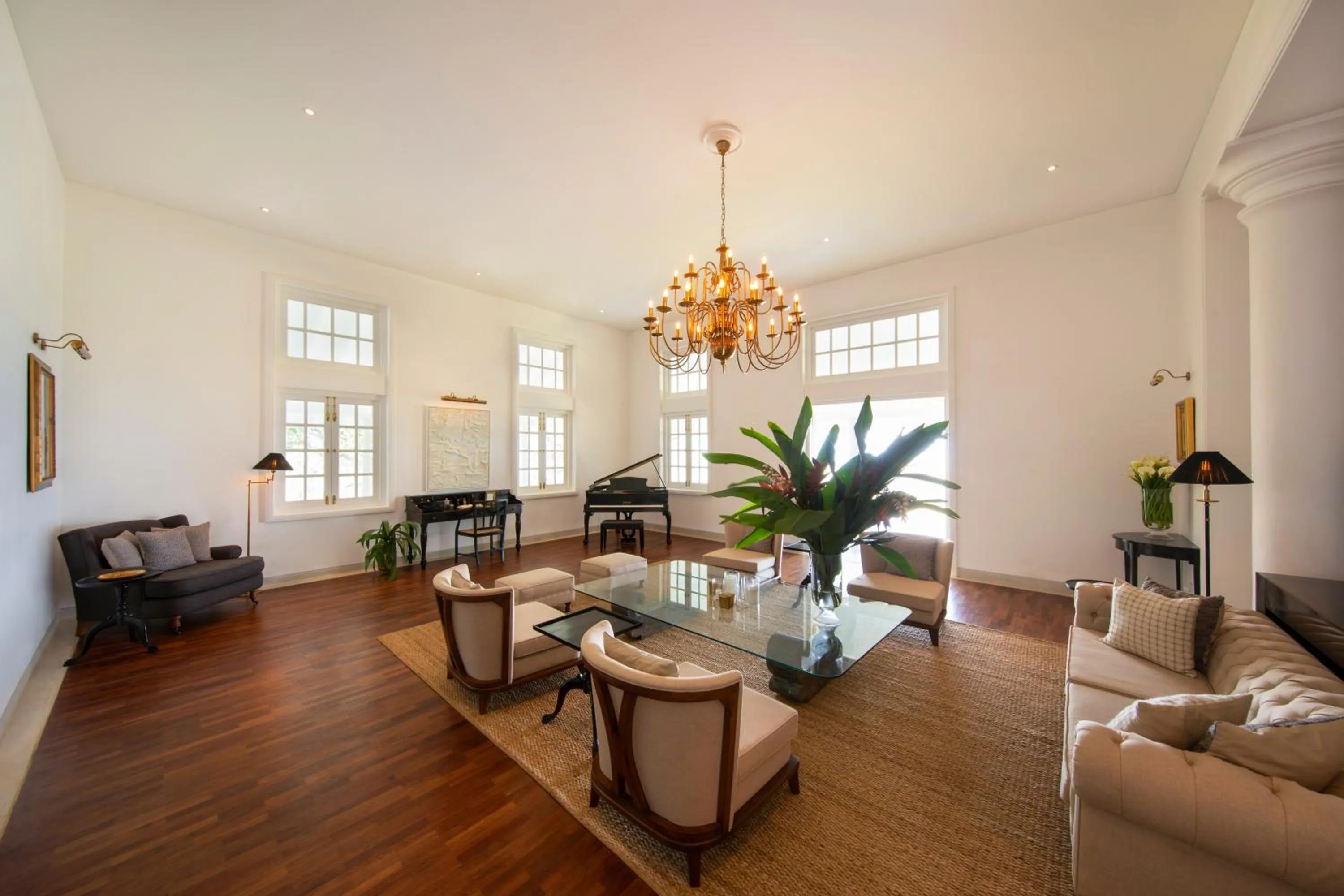 Living room in W15 Hanthana Estate Kandy