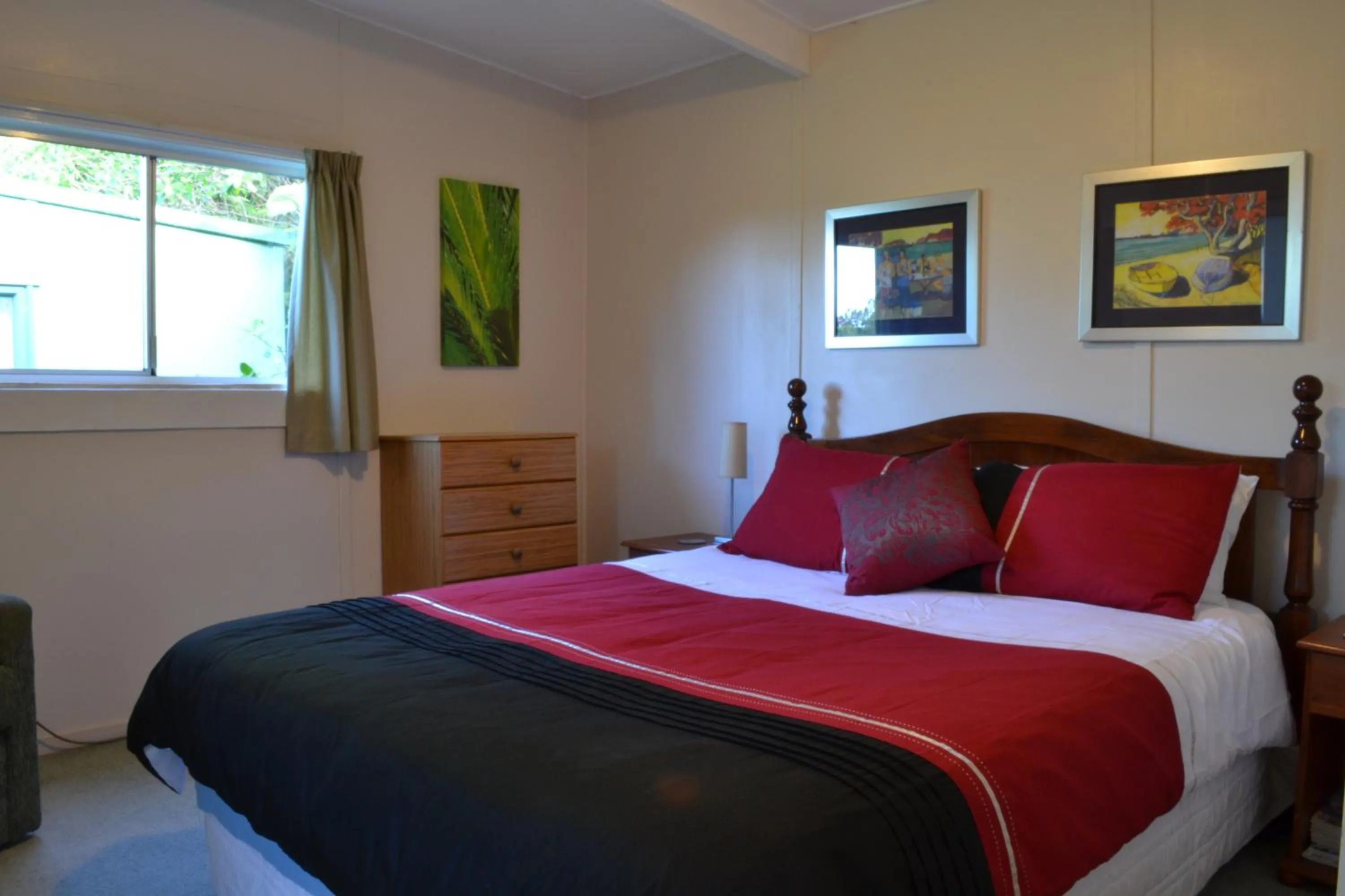 Bedroom, Bed in Te Mata Lodge