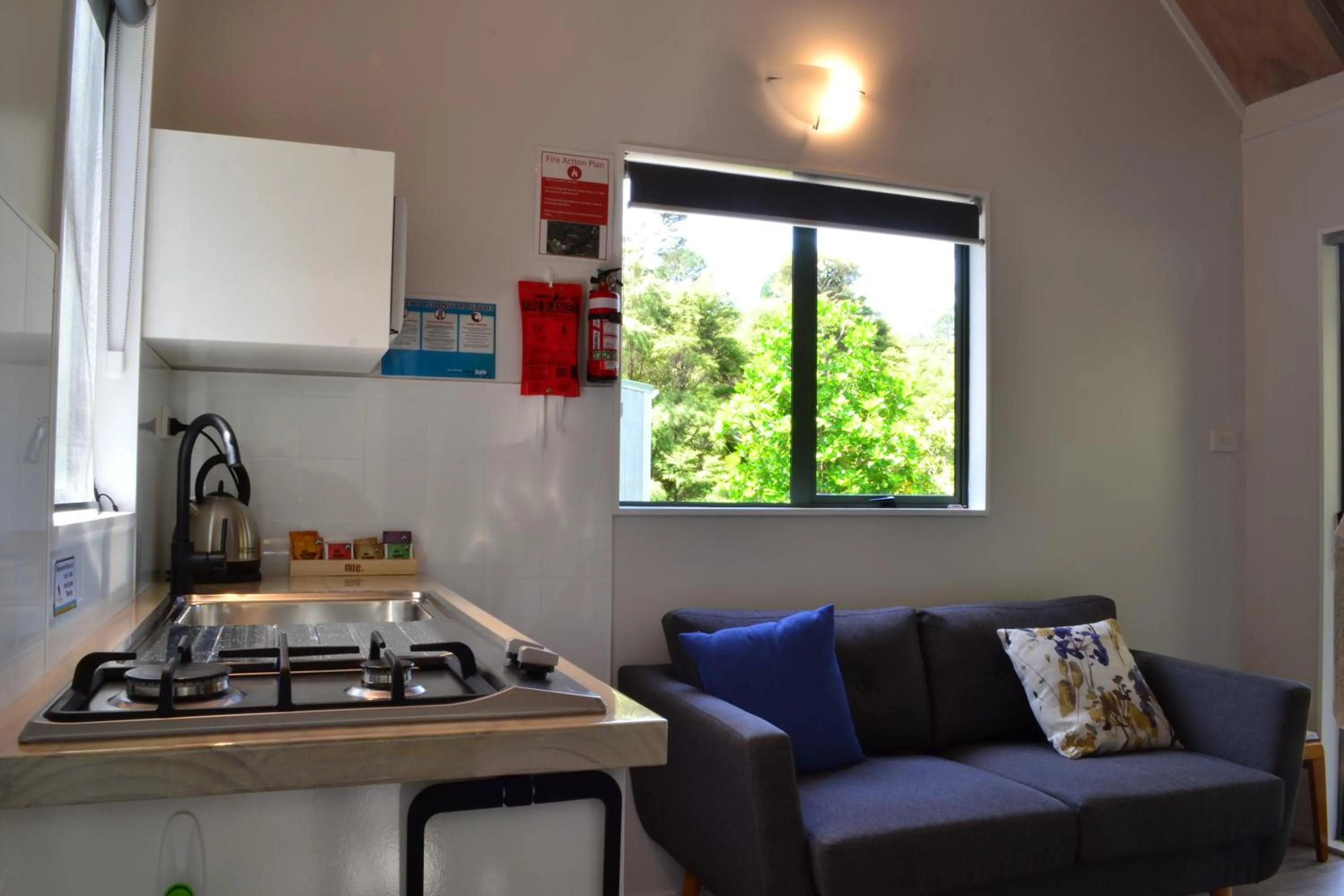 Kitchen or kitchenette in Te Mata Lodge