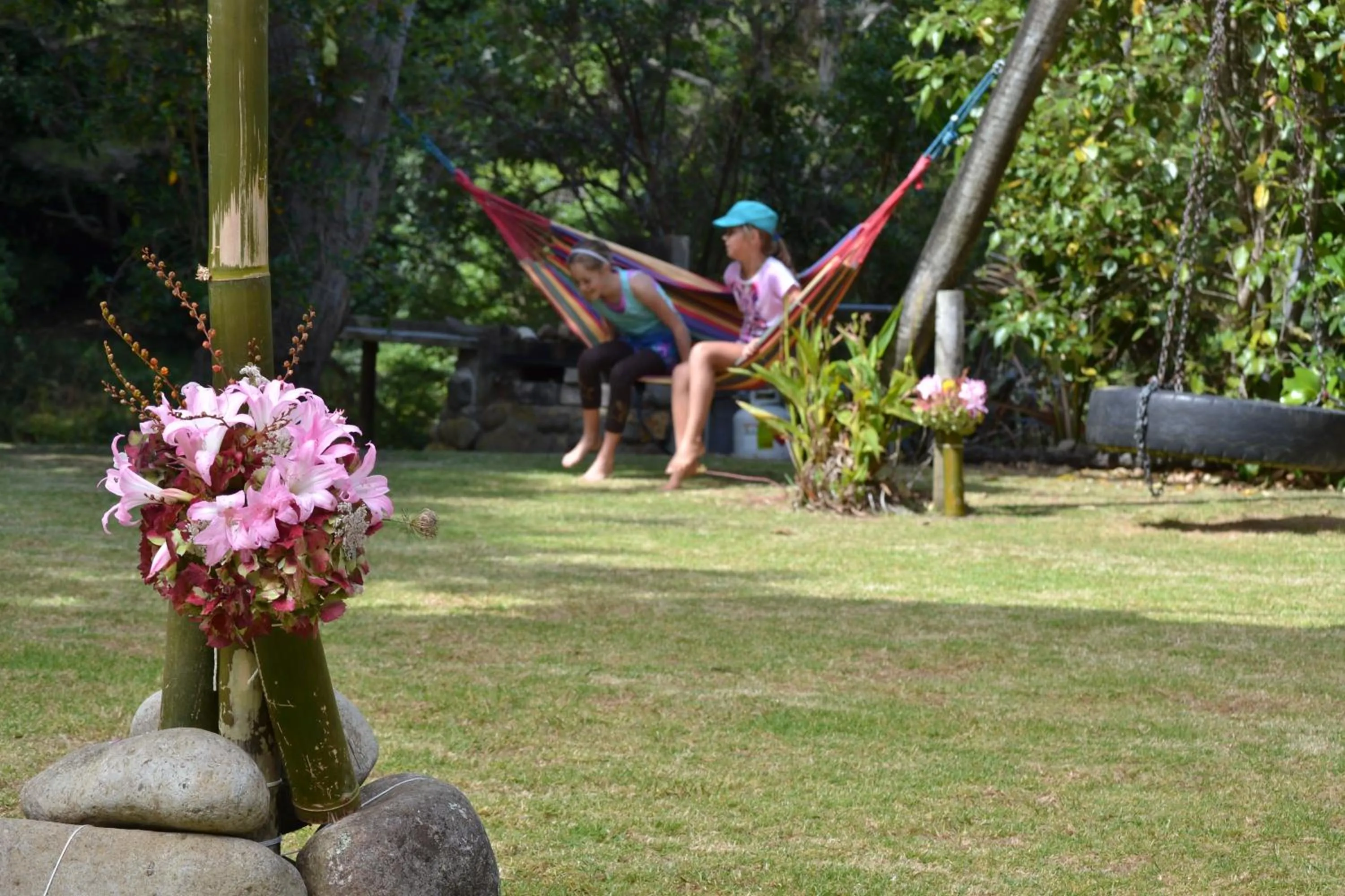 People in Te Mata Lodge
