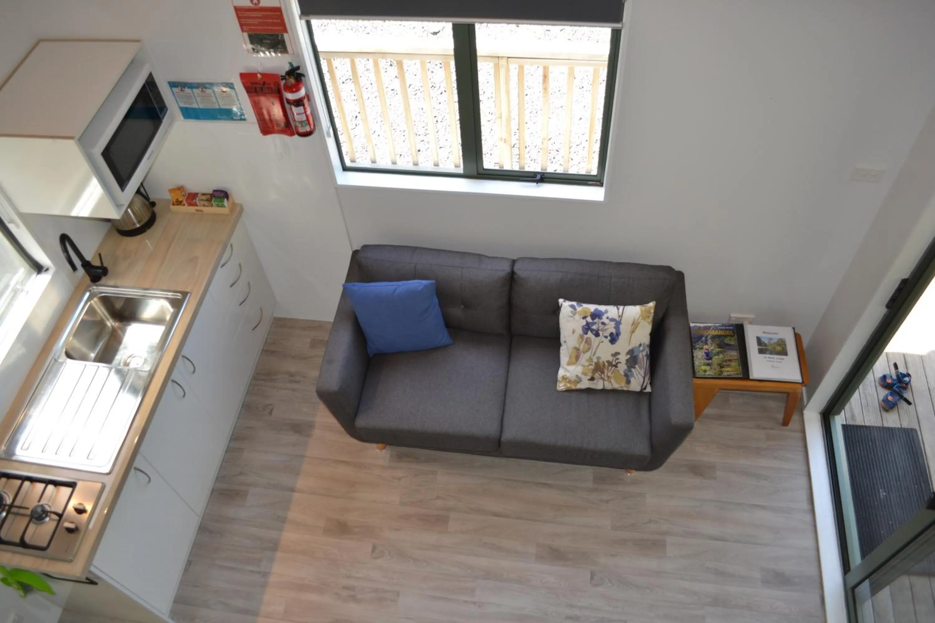Kitchen or kitchenette in Te Mata Lodge