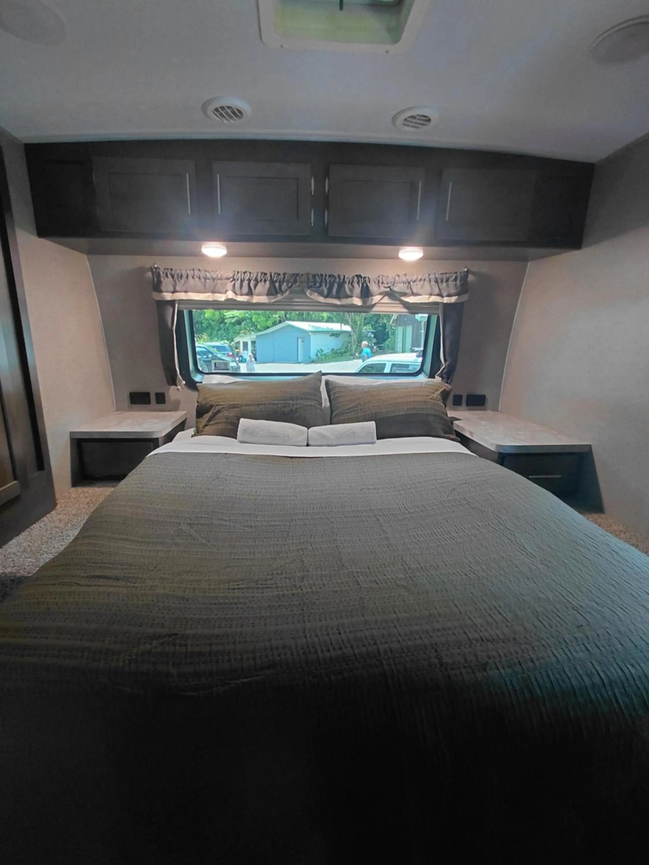 Bed in Te Mata Lodge