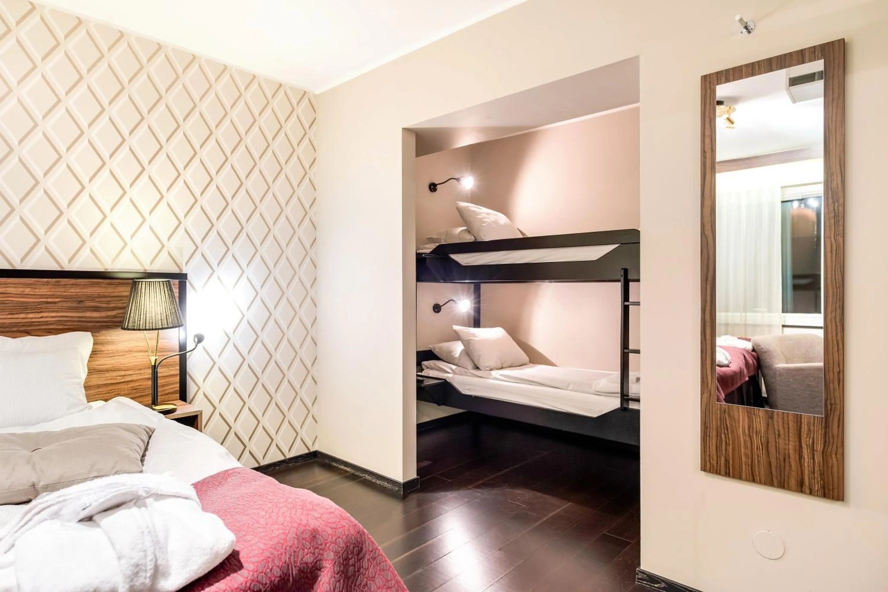 Bed in Clarion Collection Hotel Slottsparken