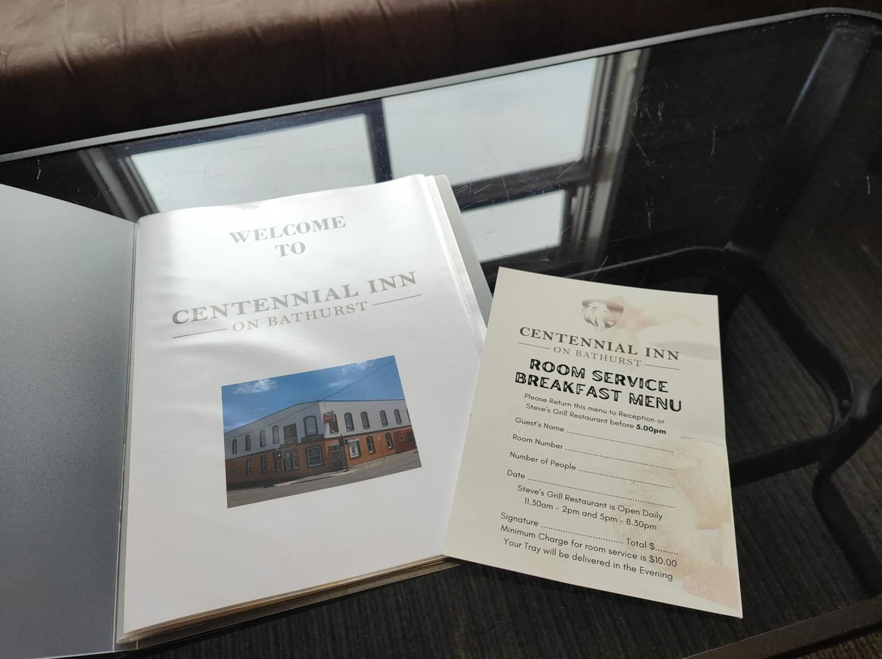 Bedroom in Centennial Inn on Bathurst