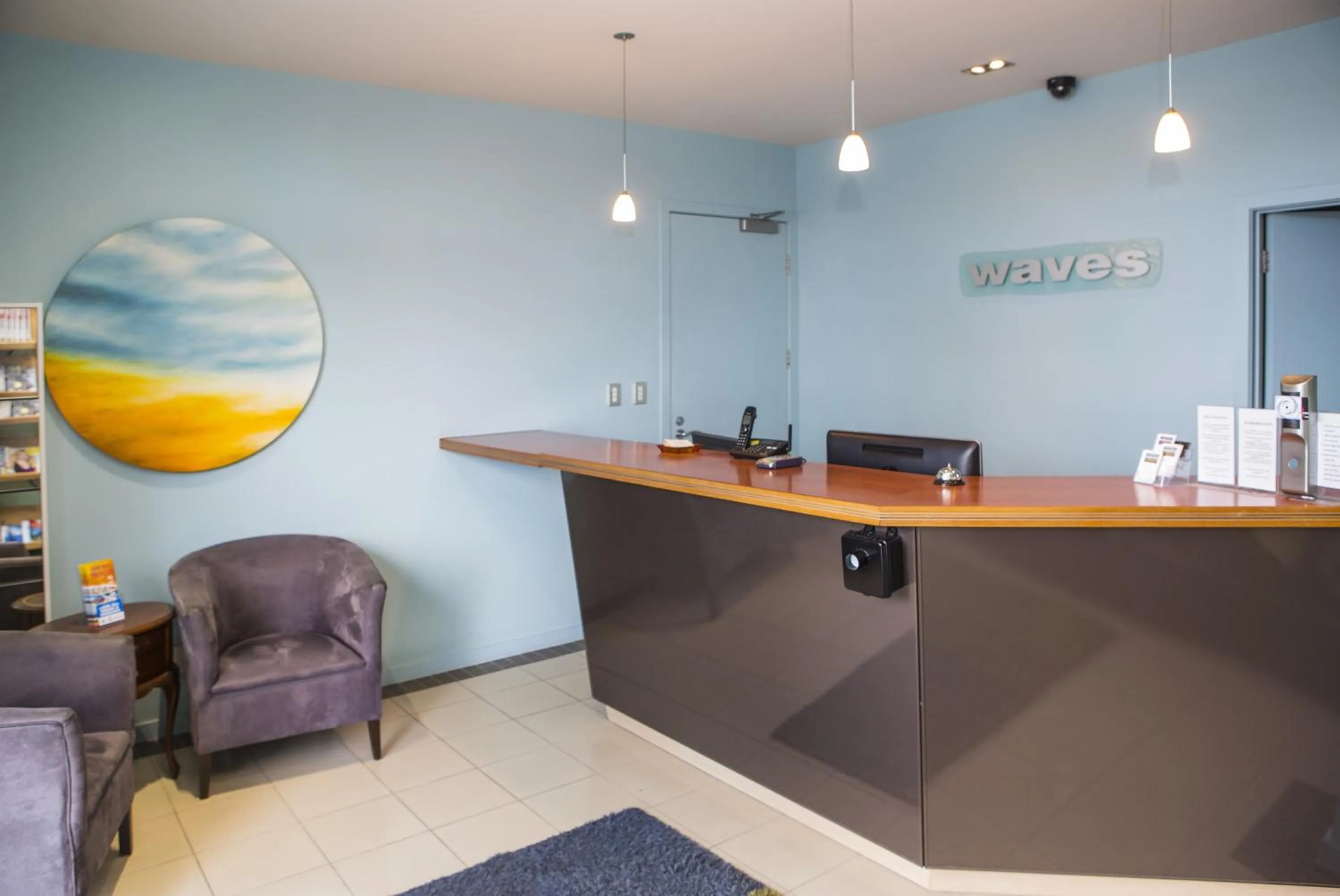 Lobby or reception in Waves