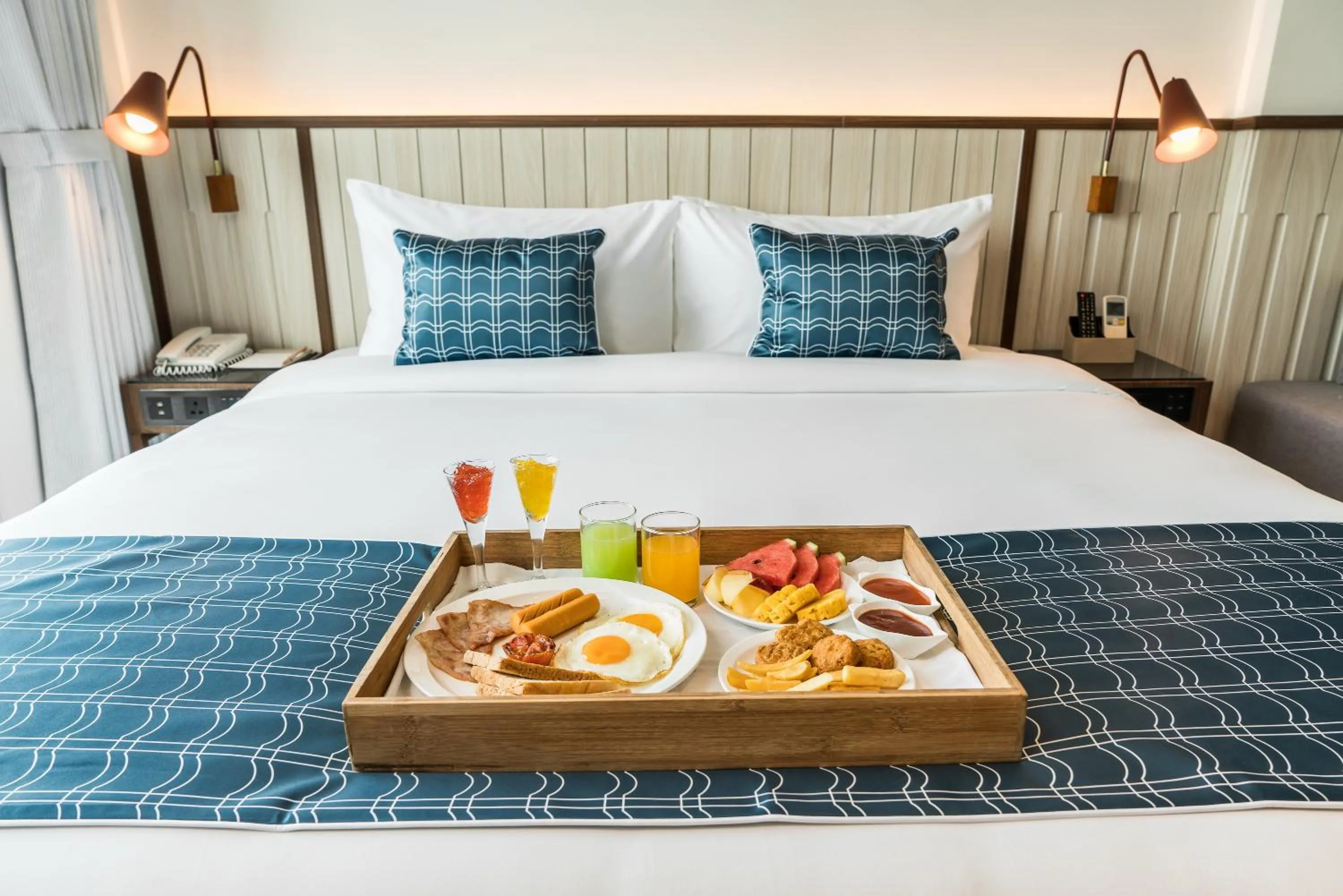 Bed in Hotel Amber Sukhumvit 85