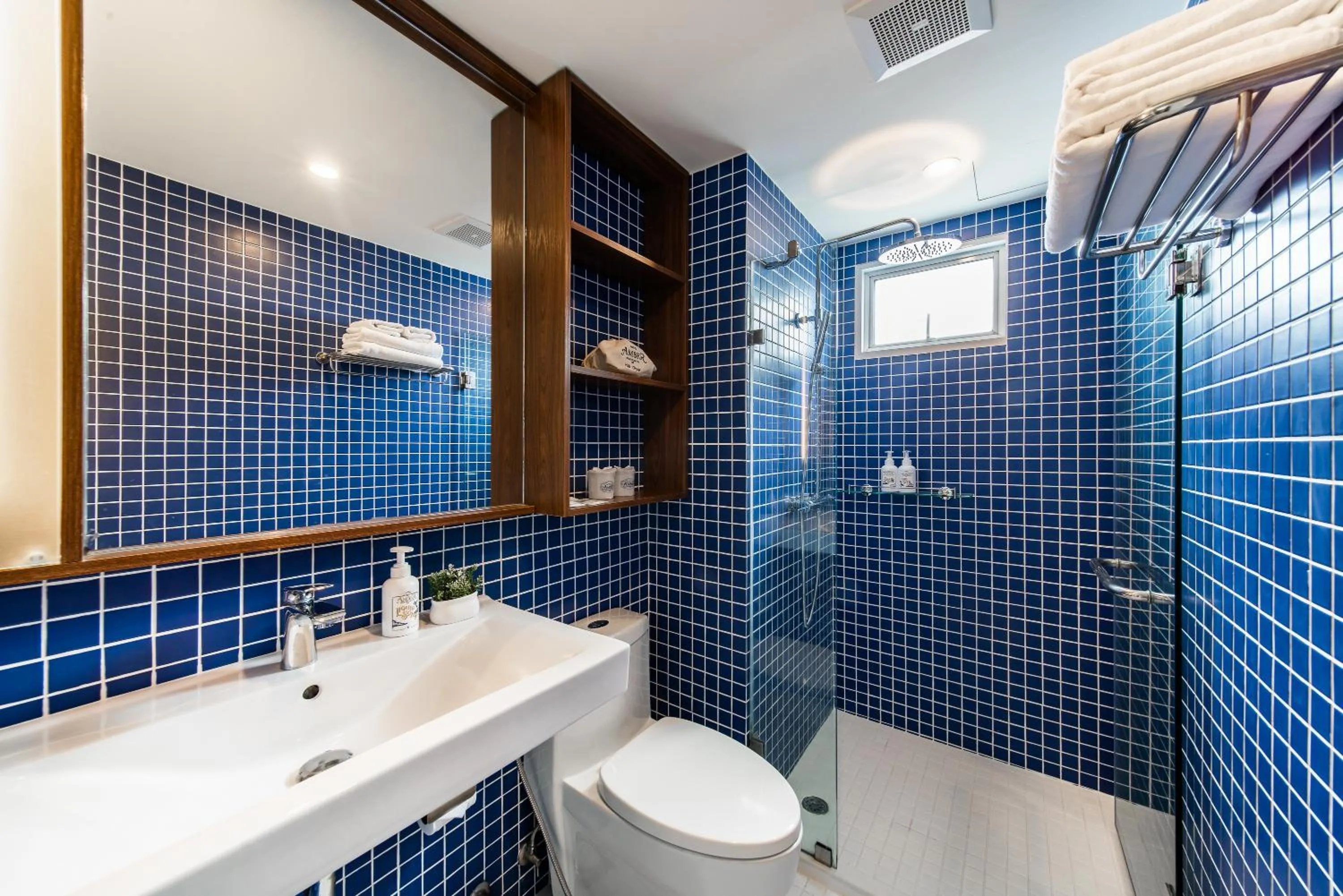 Shower in Hotel Amber Sukhumvit 85