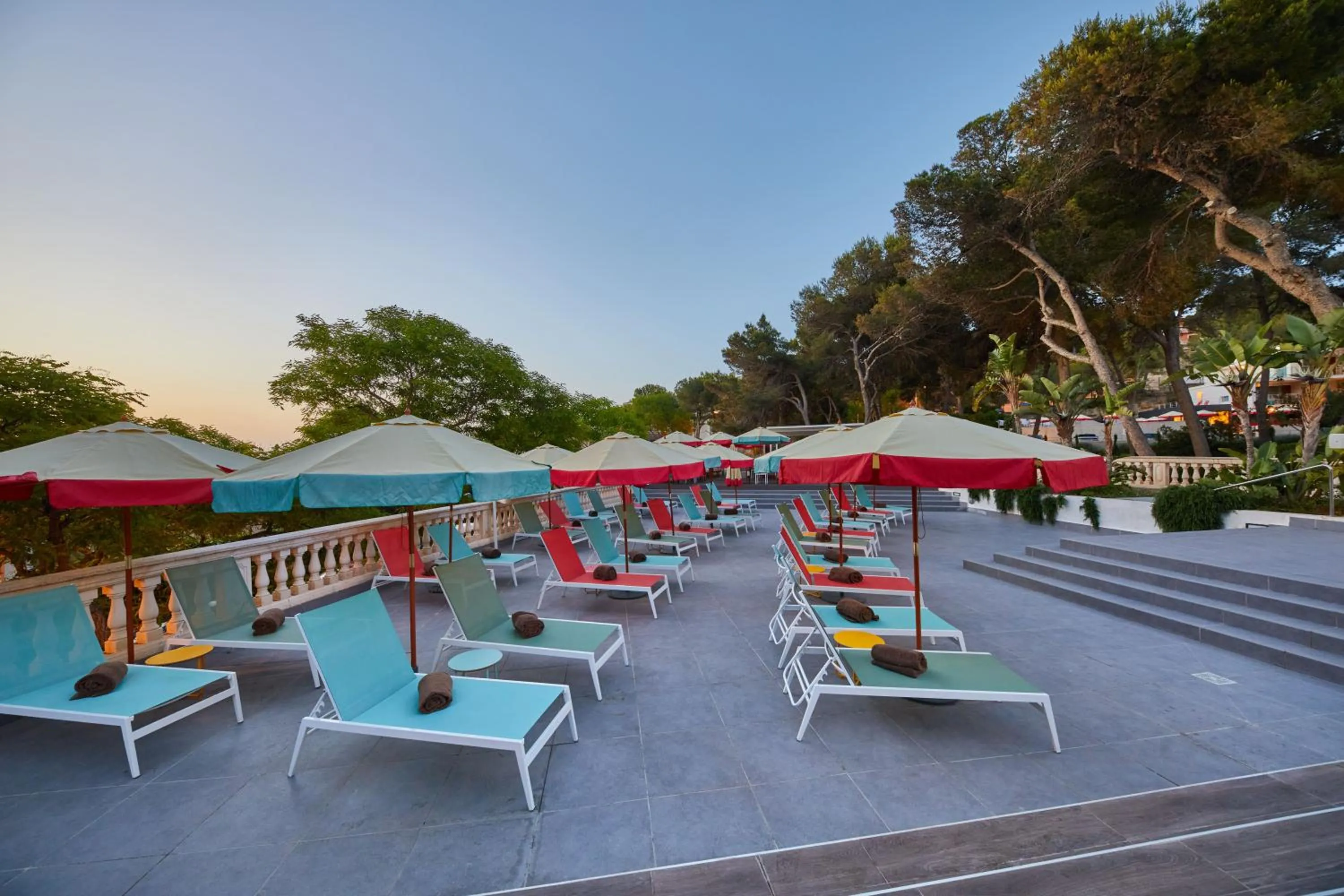 Solarium in Alua Calvia Mallorca