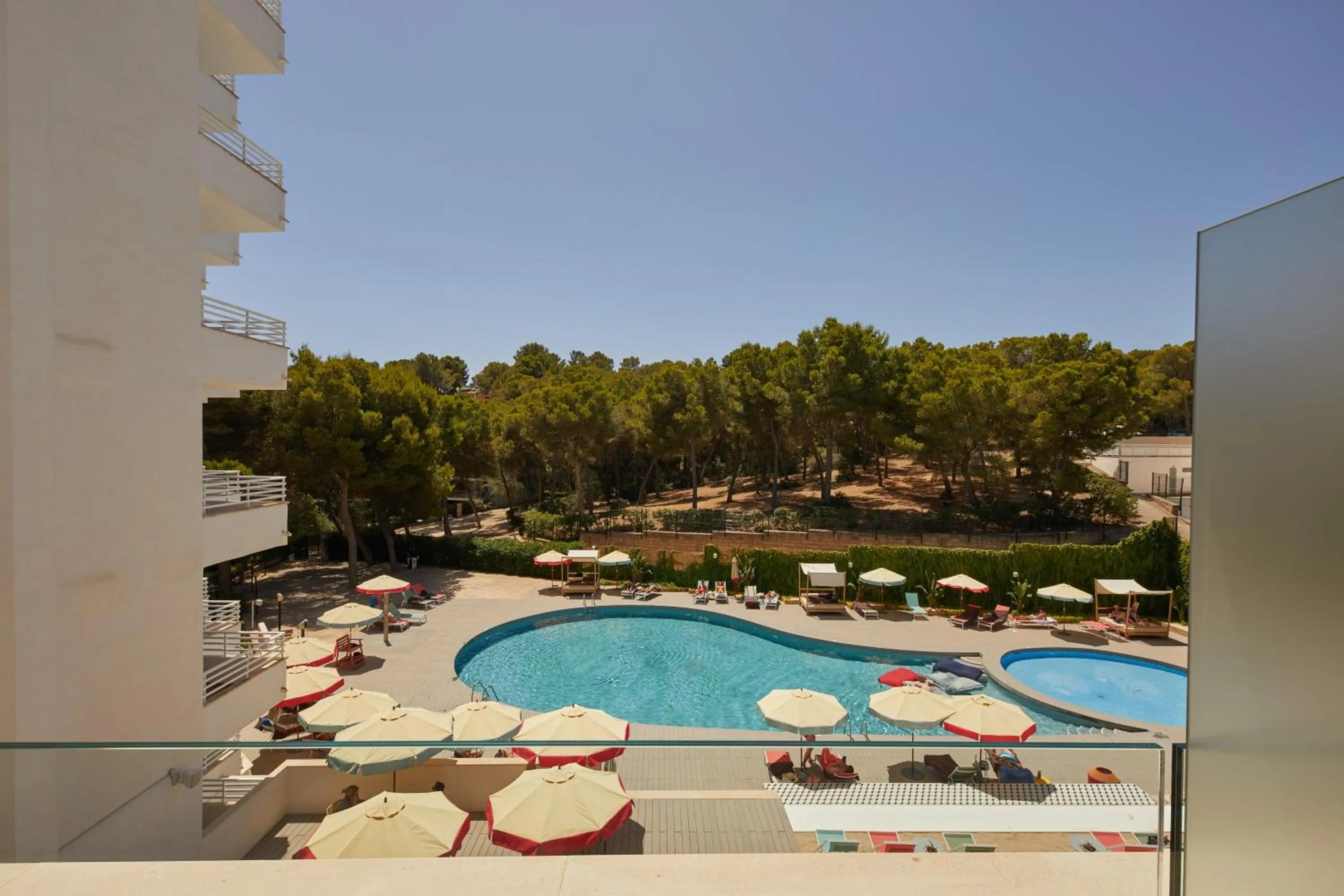 Pool view in Alua Calvia Mallorca