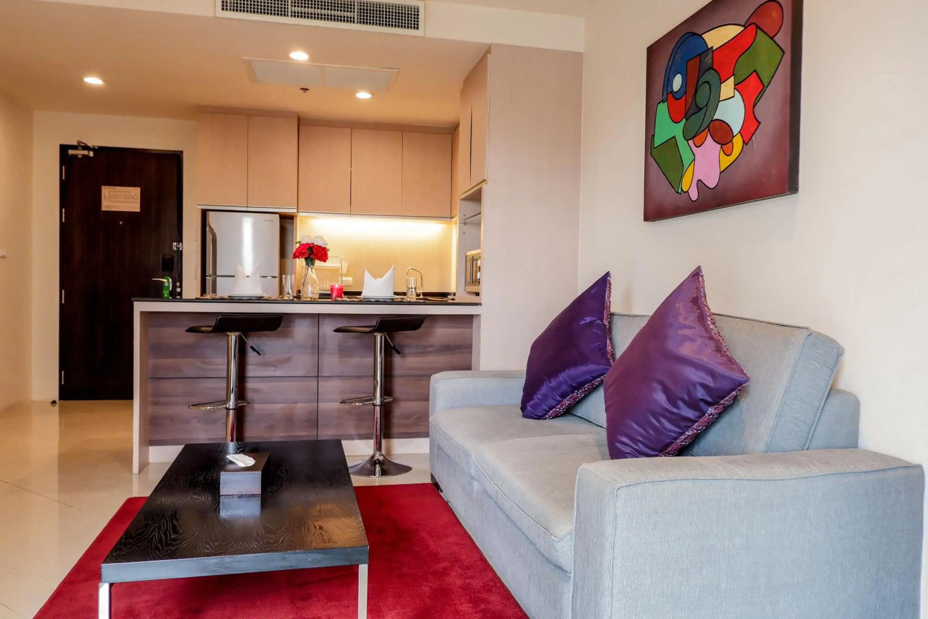 Living room in Park Village Rama II