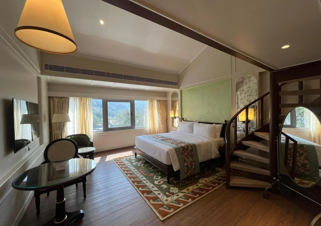 Photo of the whole room, Bed in Namah Nainital, a member of Radisson Individuals Retreats
