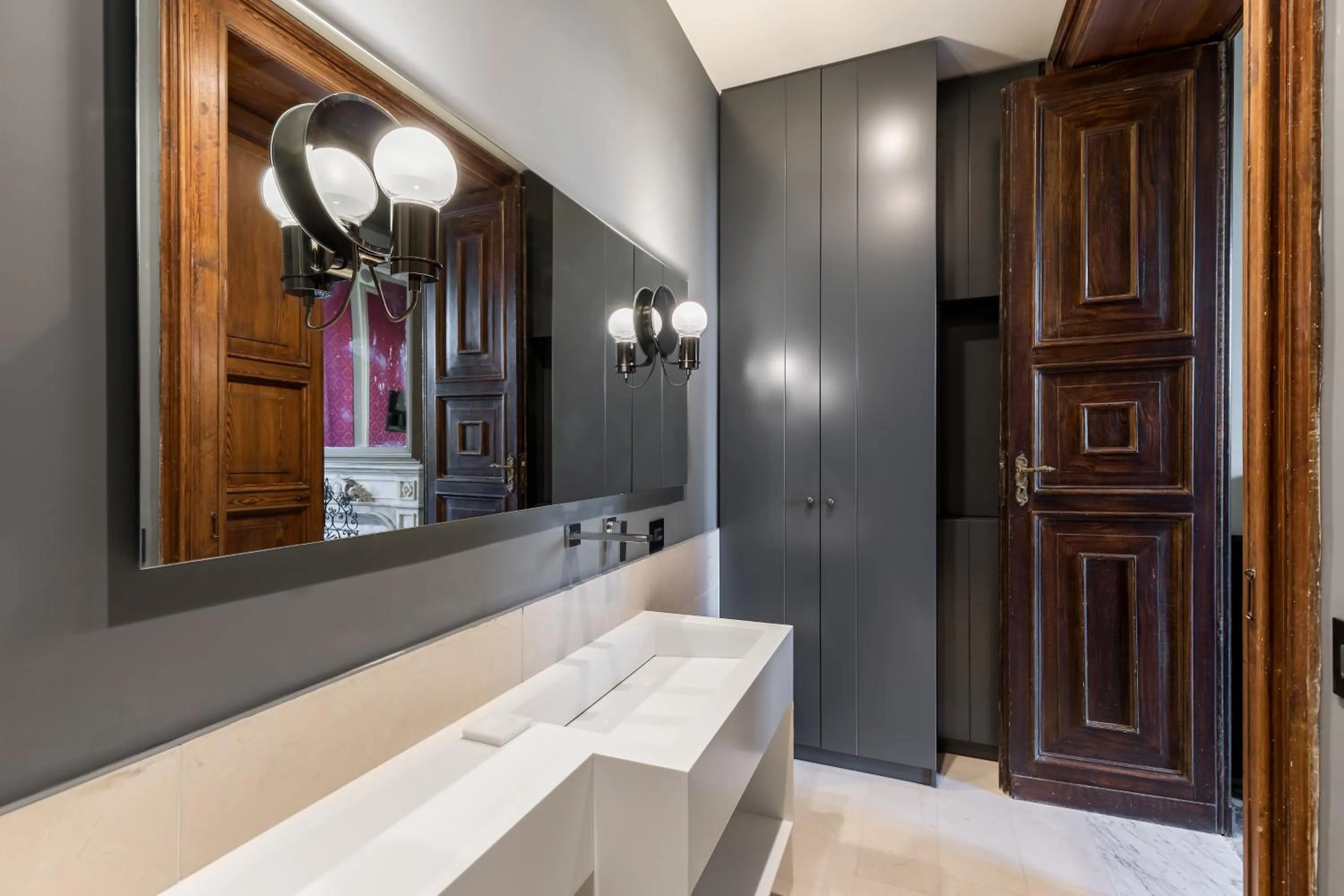 Bathroom in Room Of Andrea Hotel