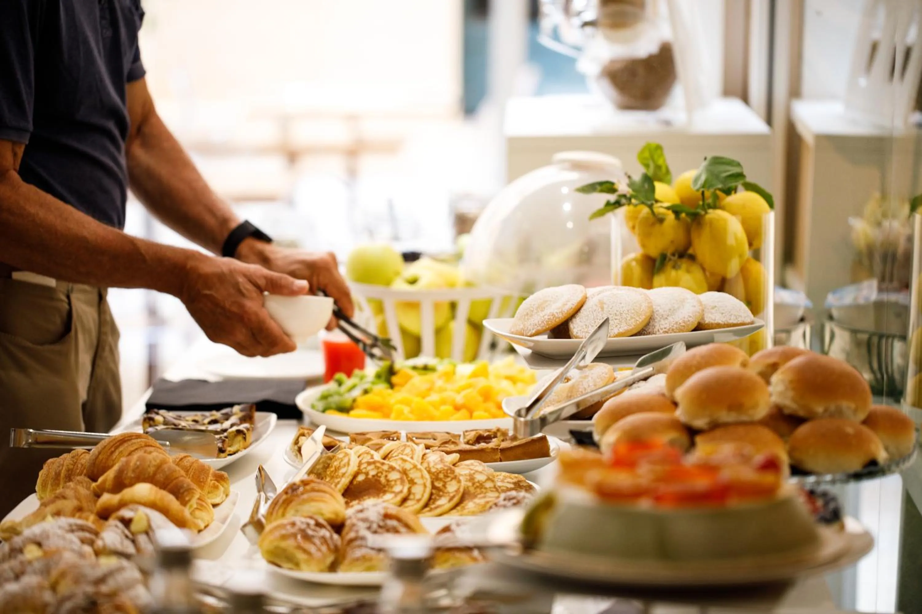 Breakfast in Room Of Andrea Hotel