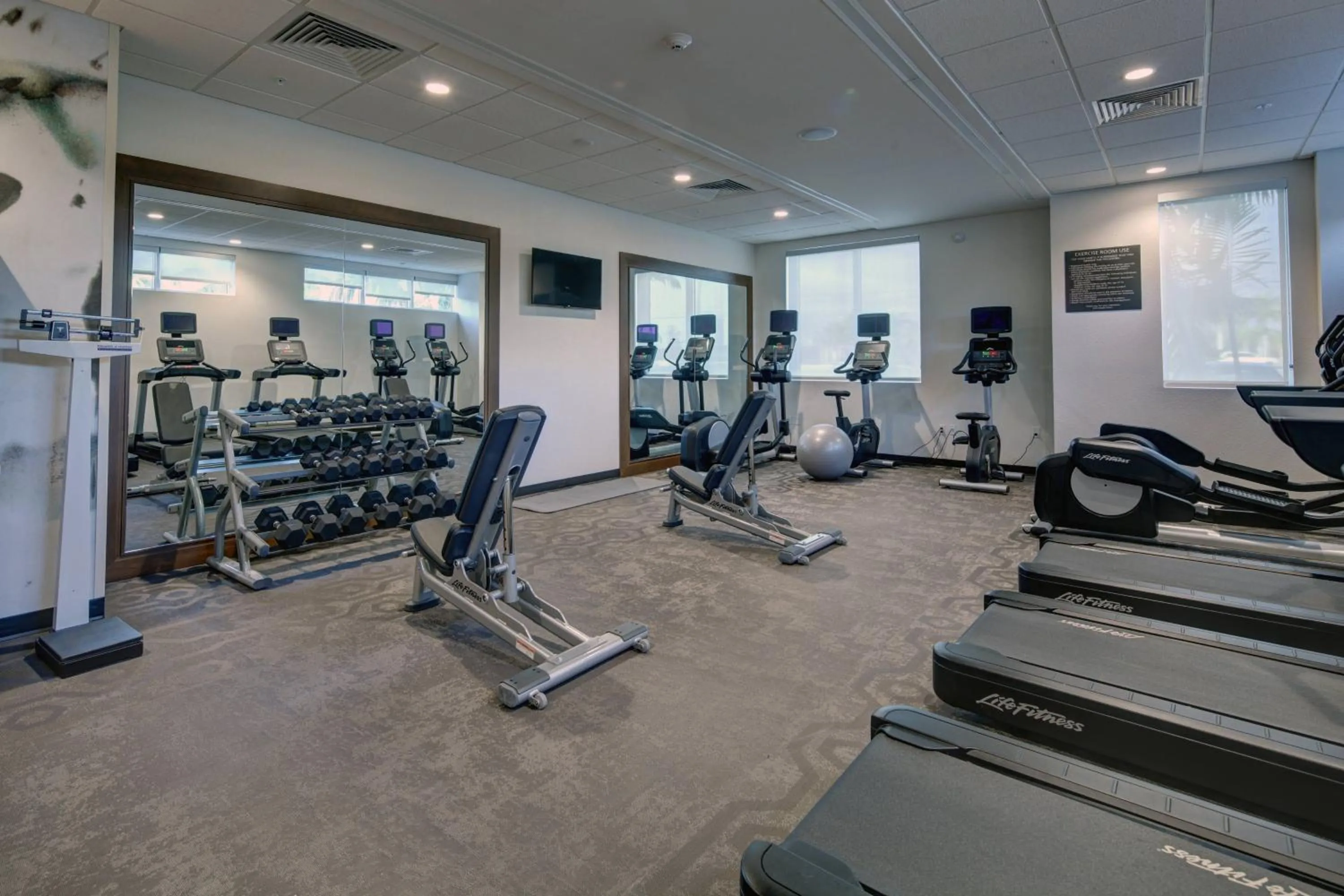 Fitness centre/facilities in Residence Inn Fort Lauderdale Coconut Creek