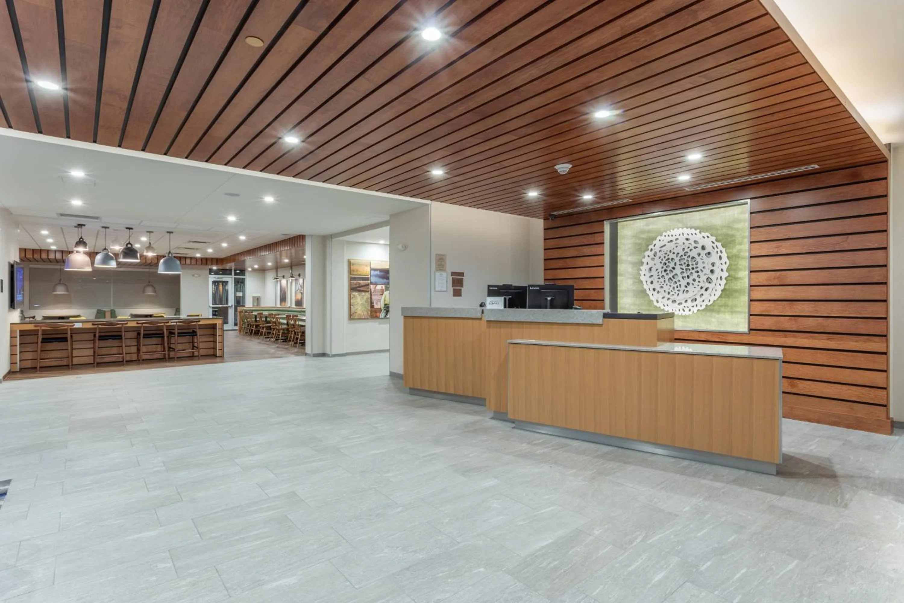 Lobby or reception in Fairfield Inn & Suites Franklin