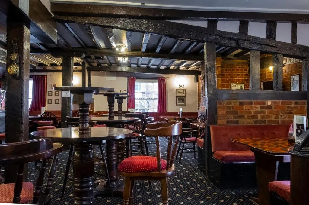 Decorative detail in The Crown Hotel