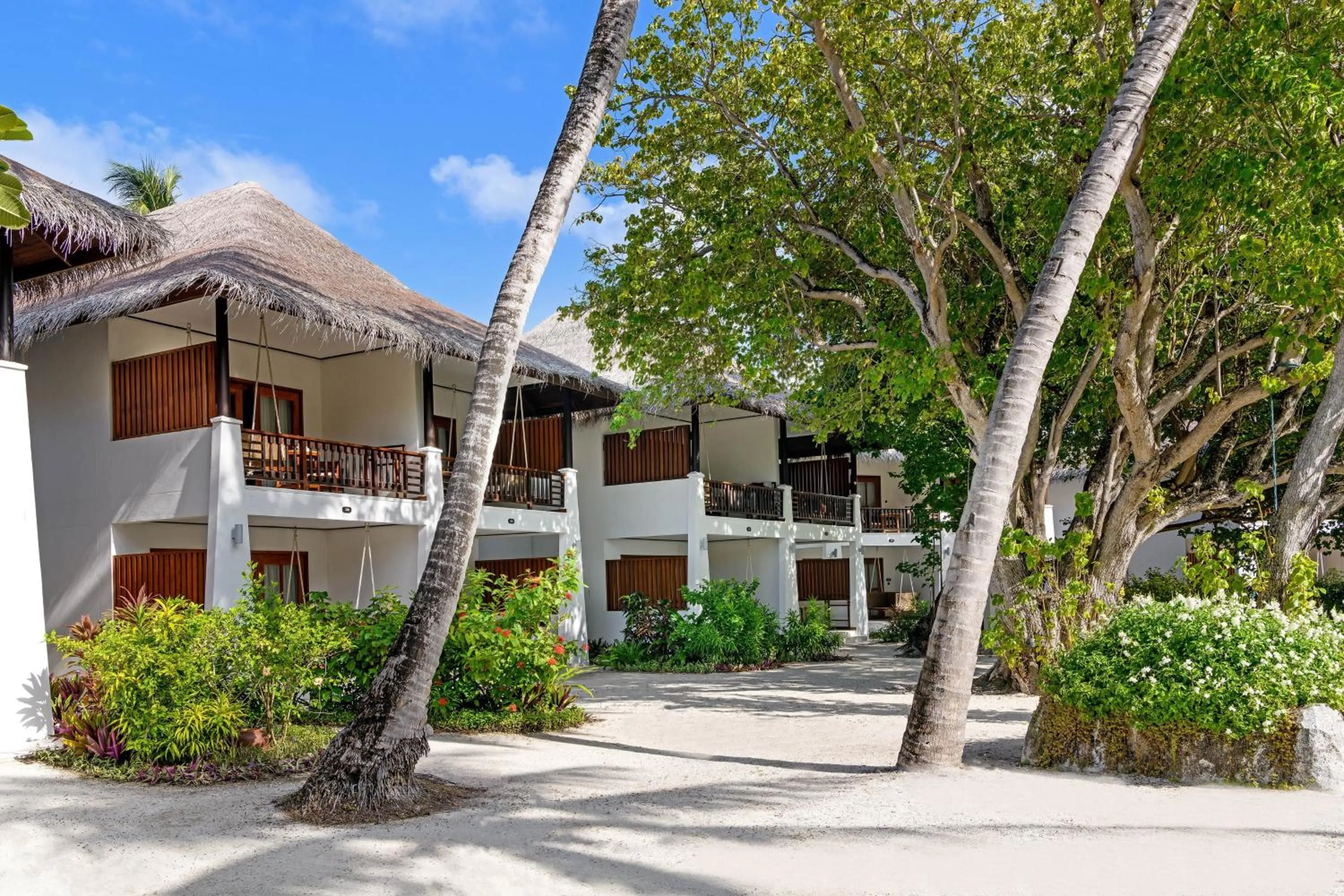 Property building in Sheraton Maldives Full Moon Resort & Spa