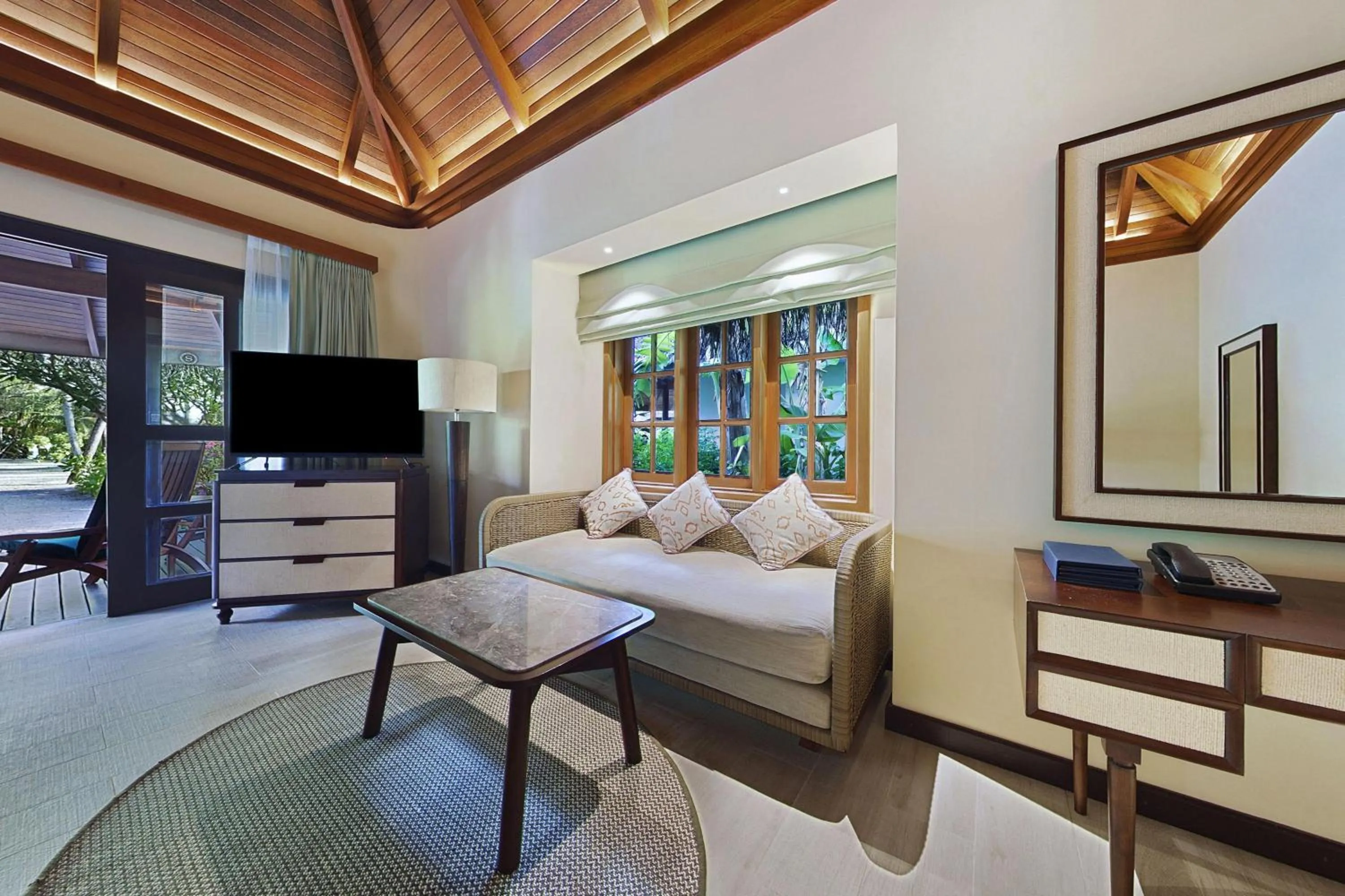 Bedroom in Sheraton Maldives Full Moon Resort & Spa