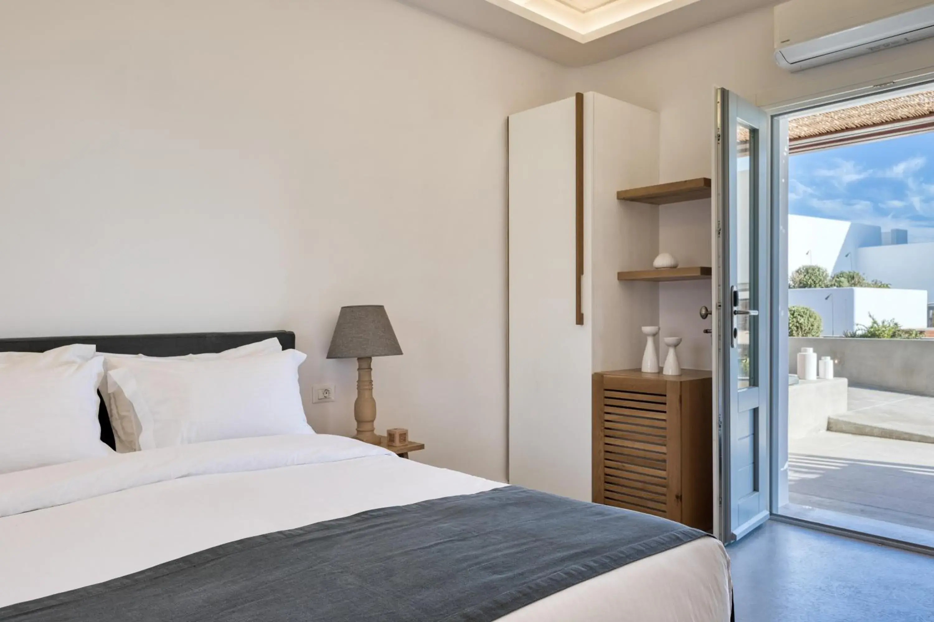 Double Room with Pool View in Elia Mykonos Resort Double Room with Pool View in Elia Mykonos Resort