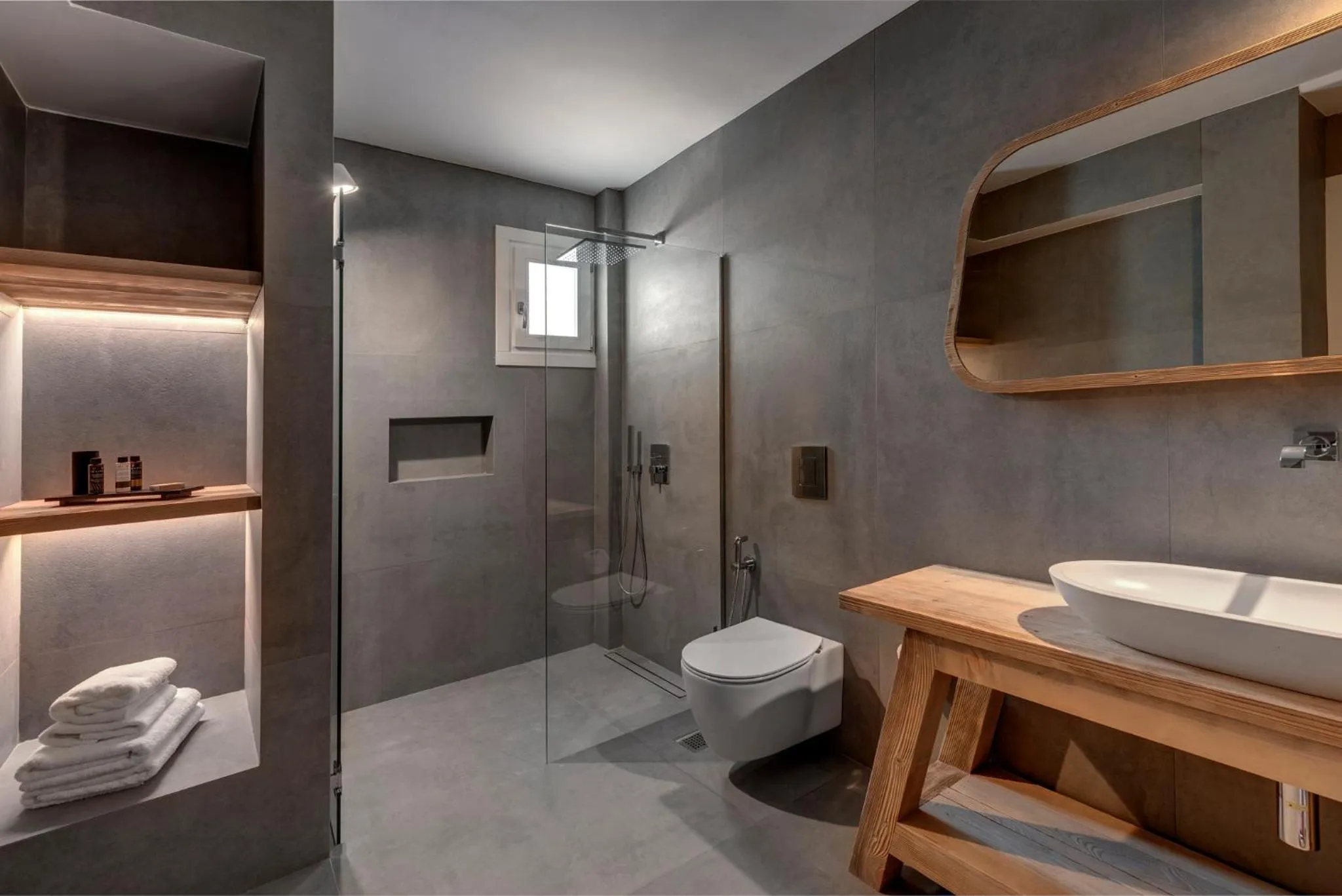 Bathroom in Elia Mykonos Resort