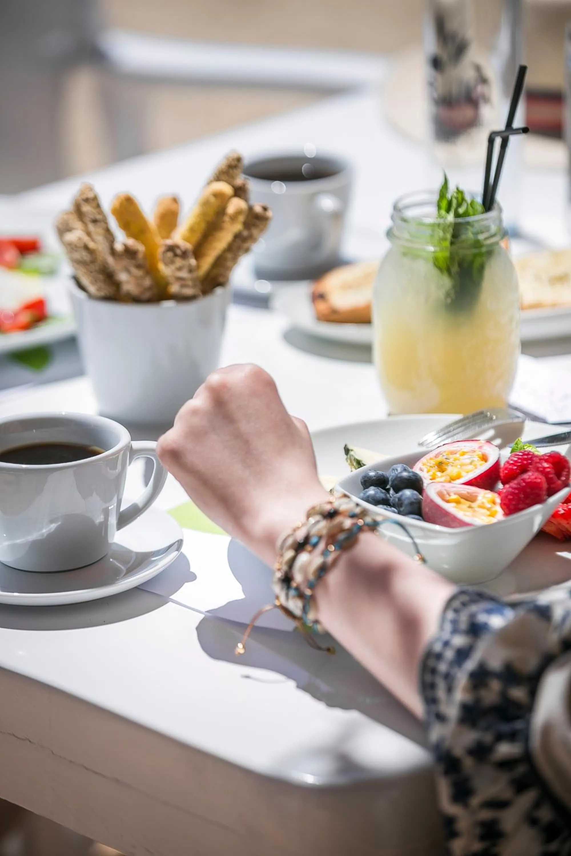 Food and drinks in Elia Mykonos Resort