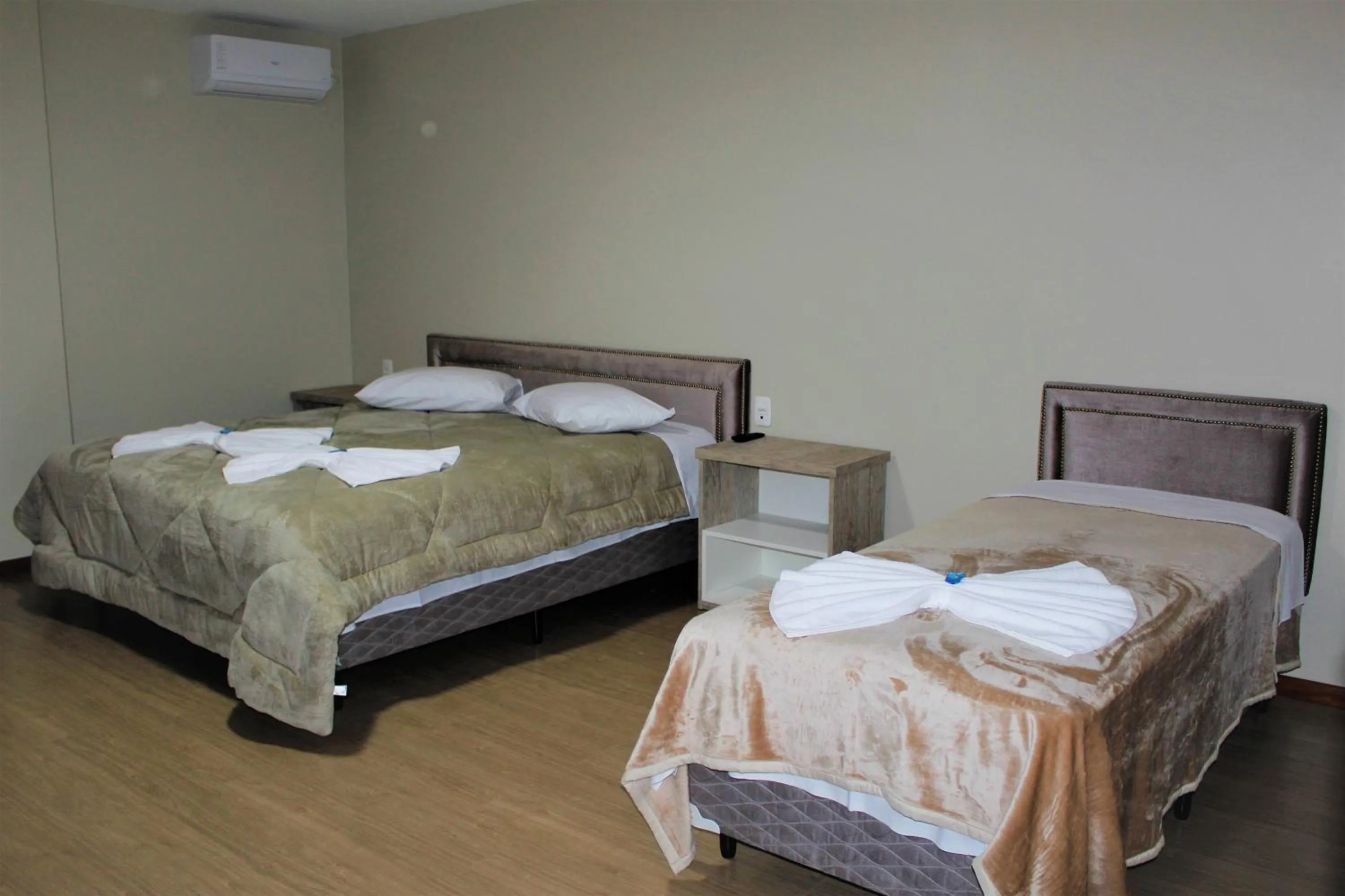 Bed in Pousada Essência Serrana Gramado