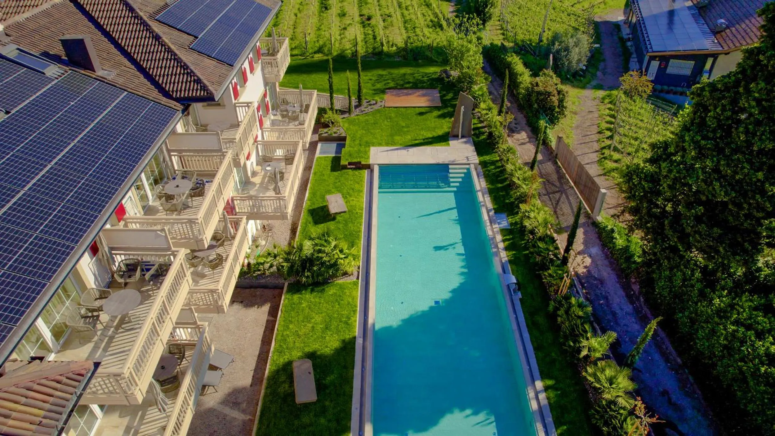 Property building in Überbacherhof