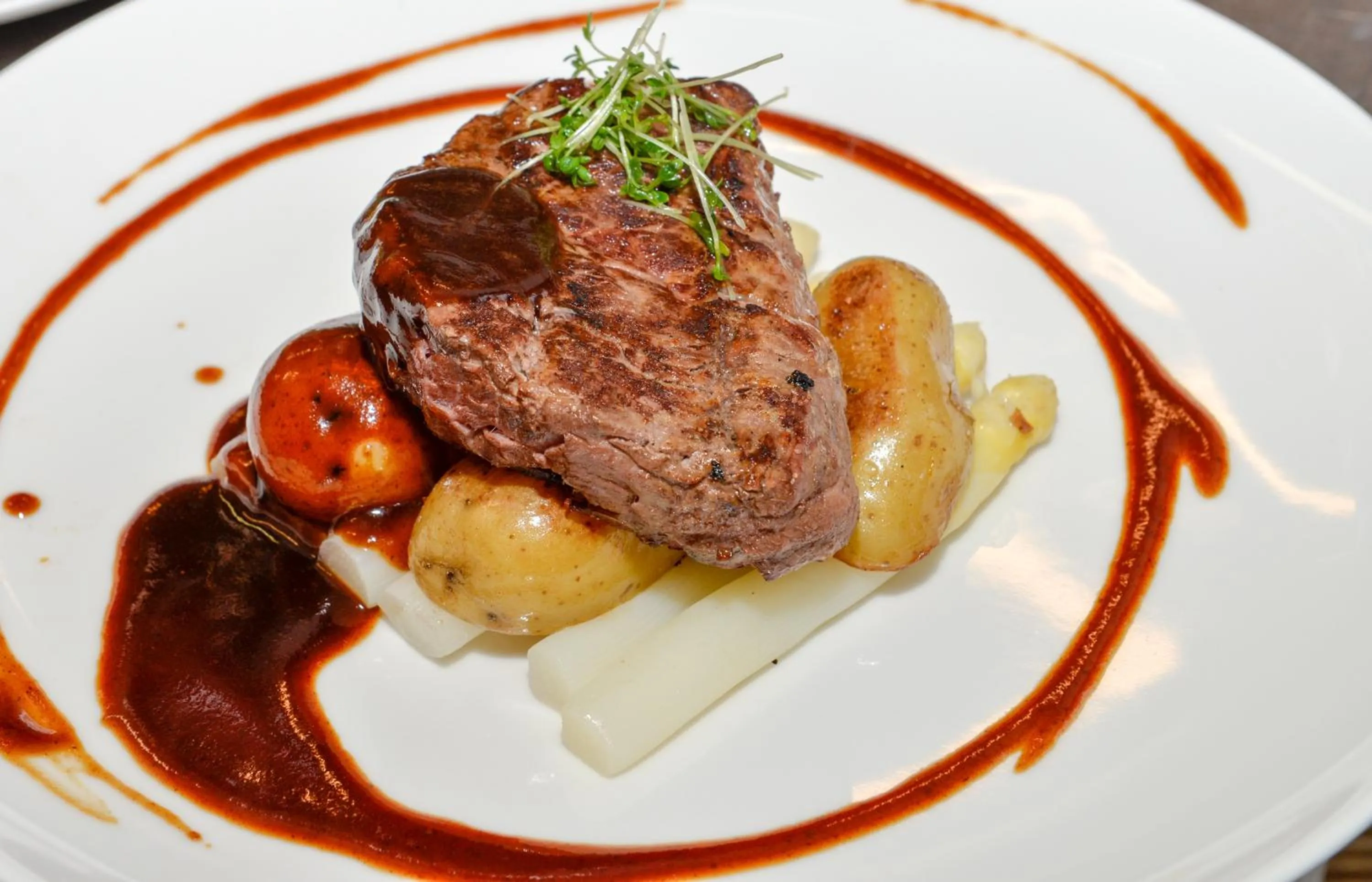 Restaurant/places to eat in Überbacherhof