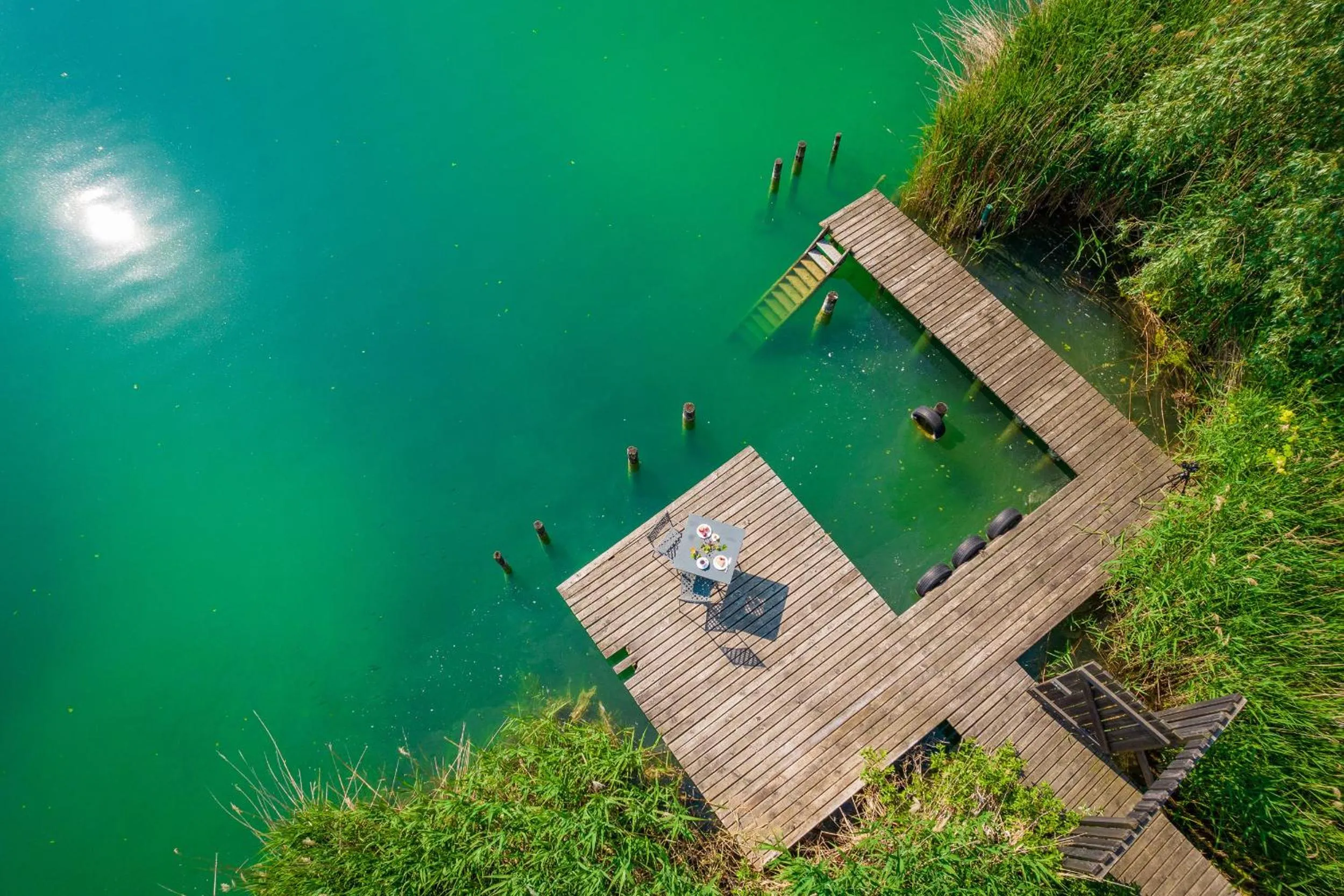 Natural landscape in Überbacherhof