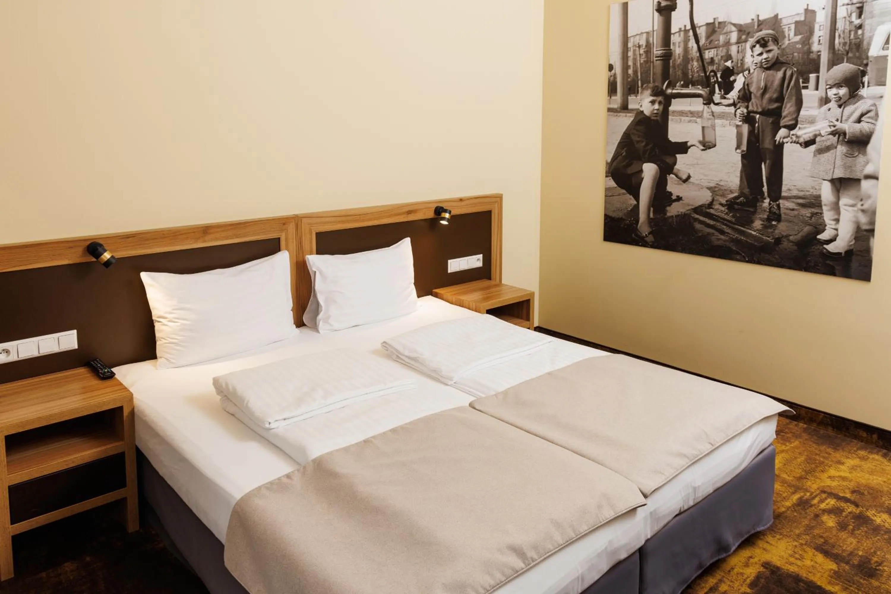 Bed in Jakubowy Hotel