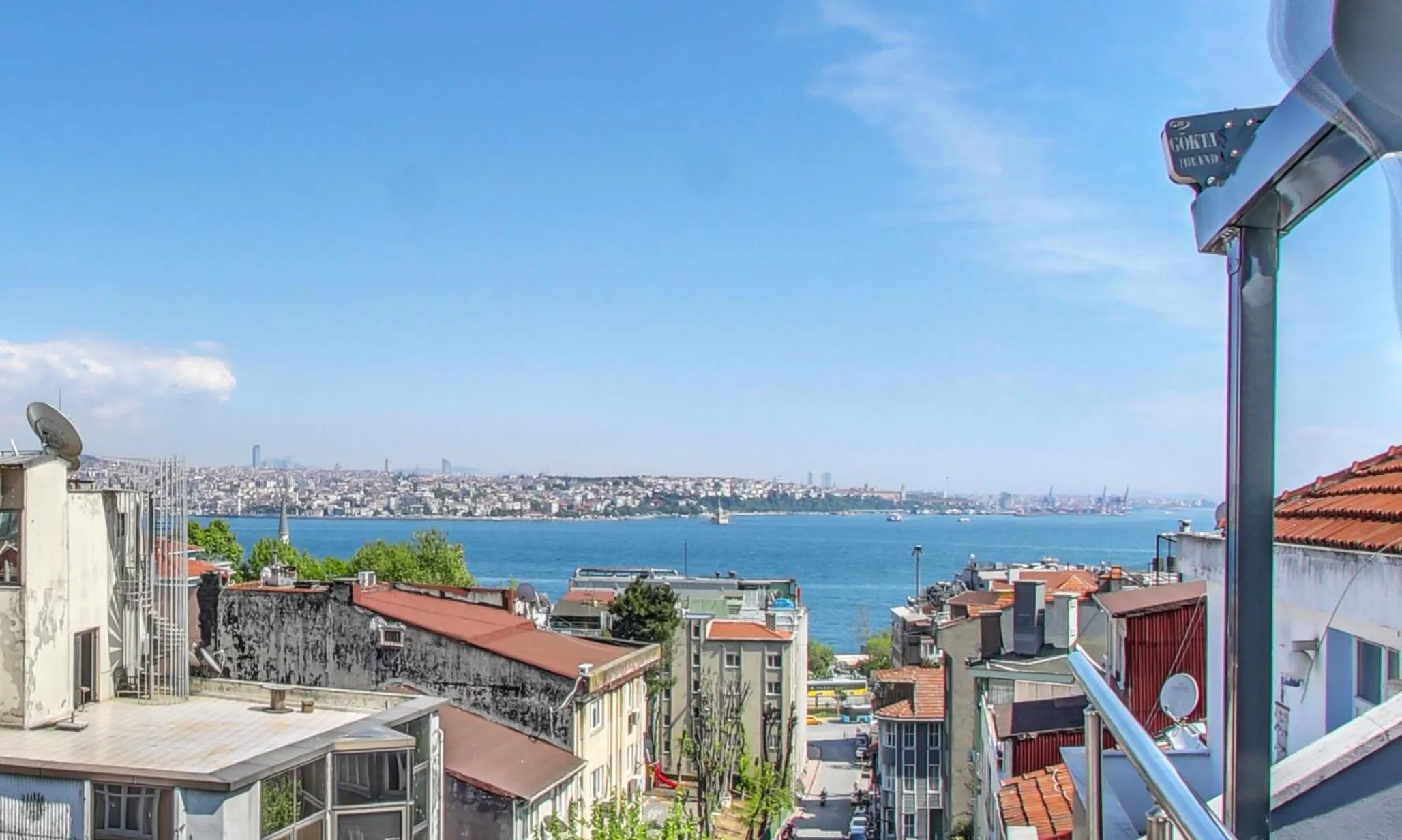 Sea view in Cihangir Palace Hotel