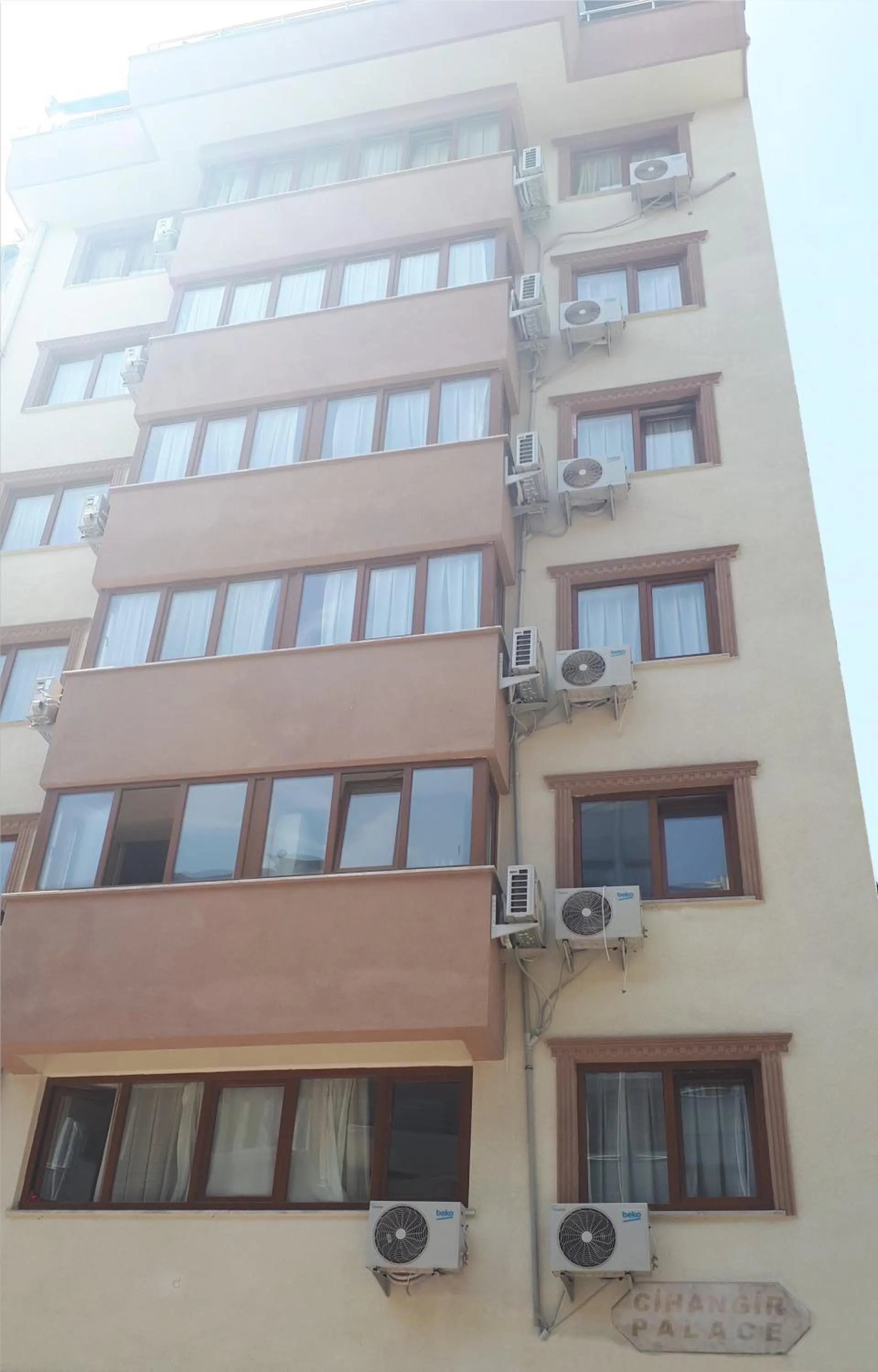 Property building in Cihangir Palace Hotel