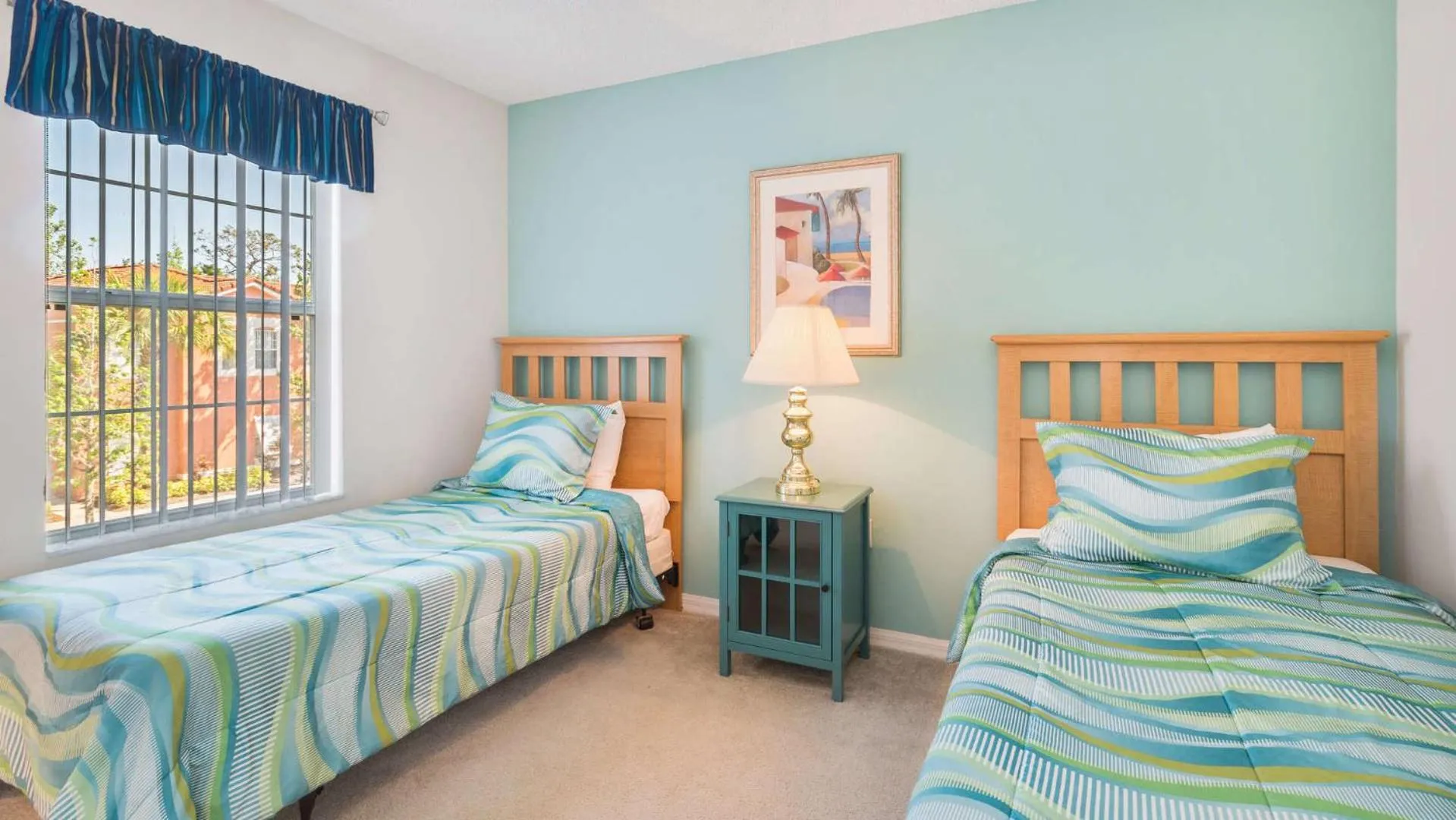 Bedroom, Bed in Bikini on the Beach at Terra Verde Resort