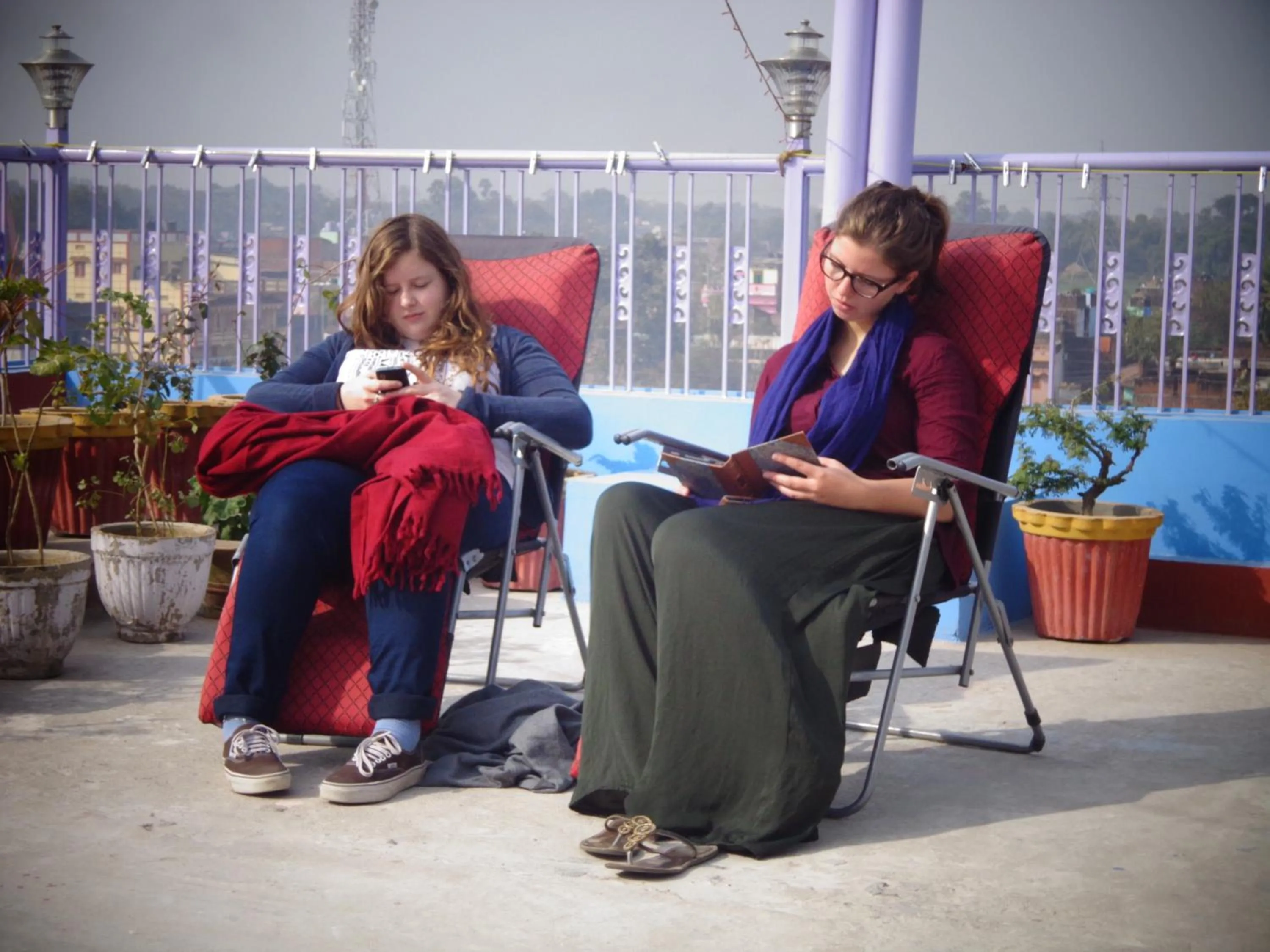 Balcony/Terrace in Kundanbazar Guest House
