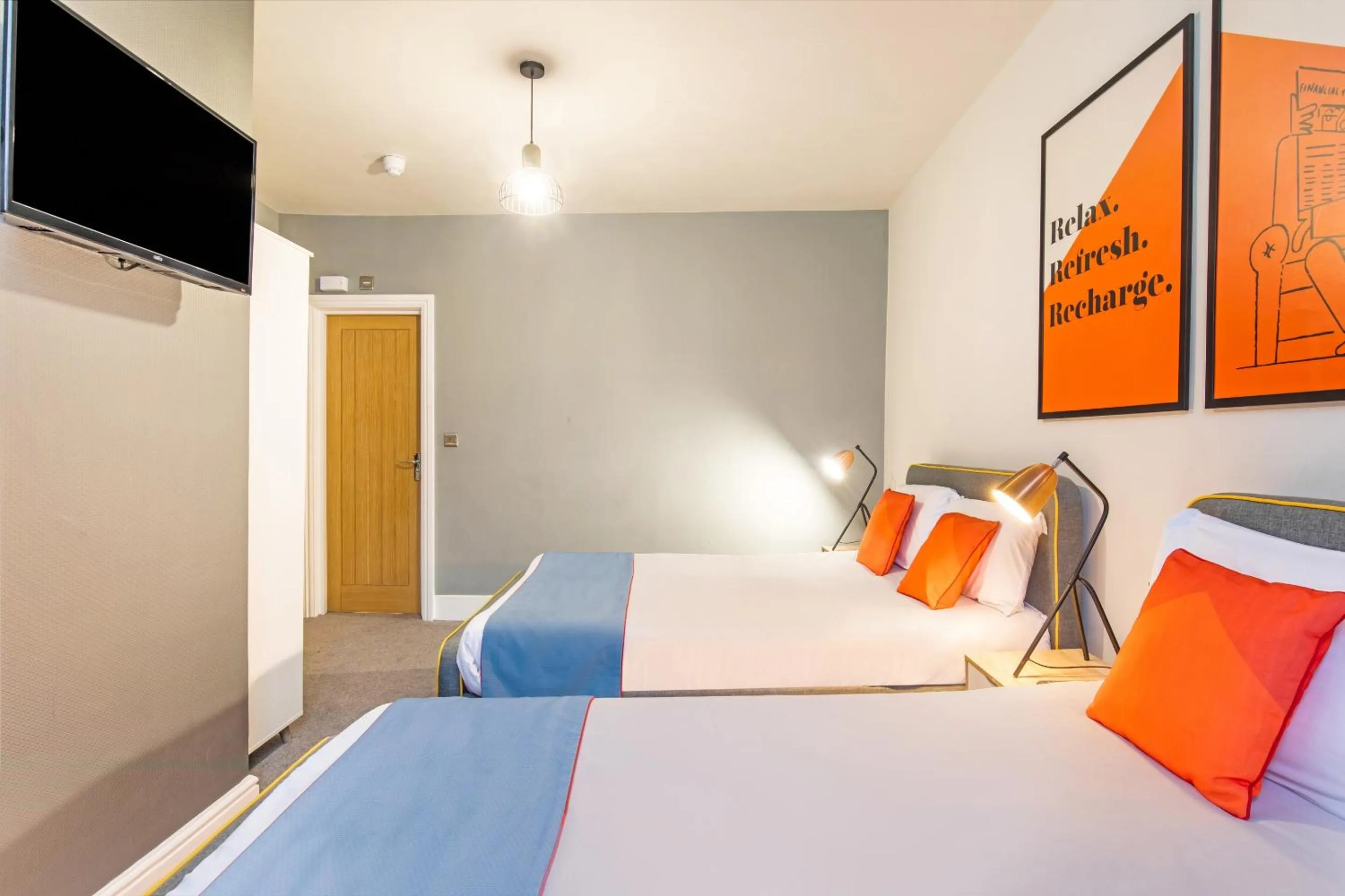 Bedroom, Bed in Townhouse Apollo, Hyde Park