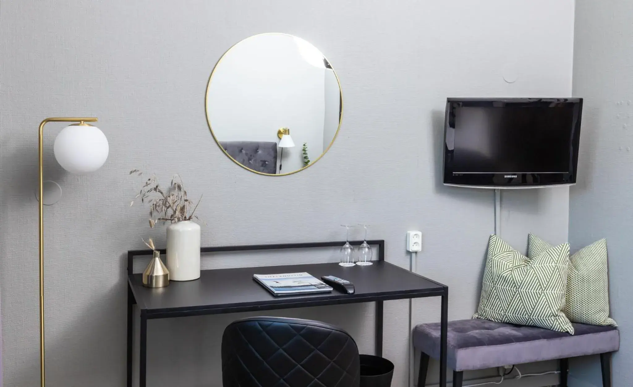 Double or Twin Room in Stora Hotellet Markaryd Double or Twin Room in Stora Hotellet Markaryd