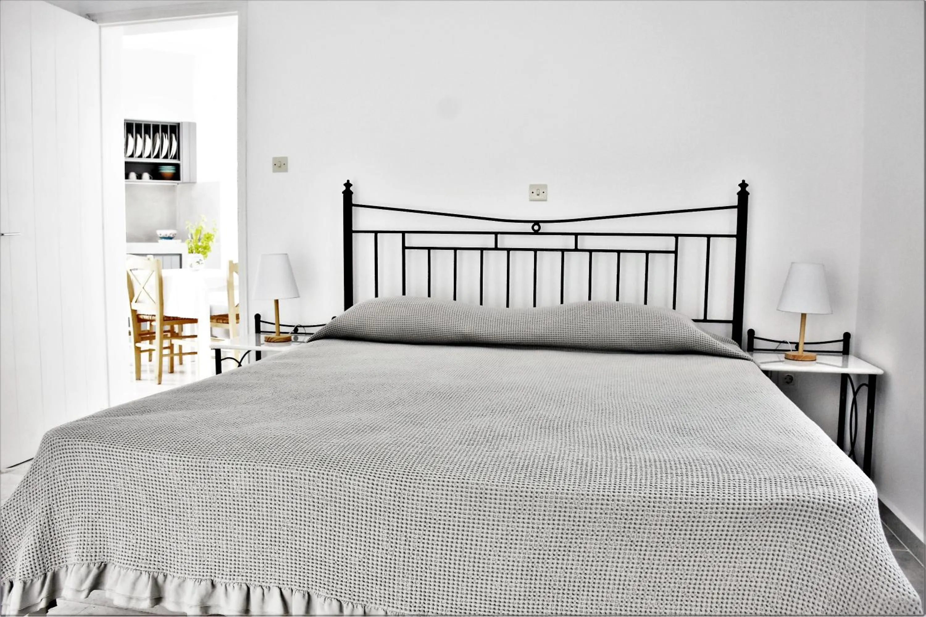 Bedroom, Bed in Bungalows Marina