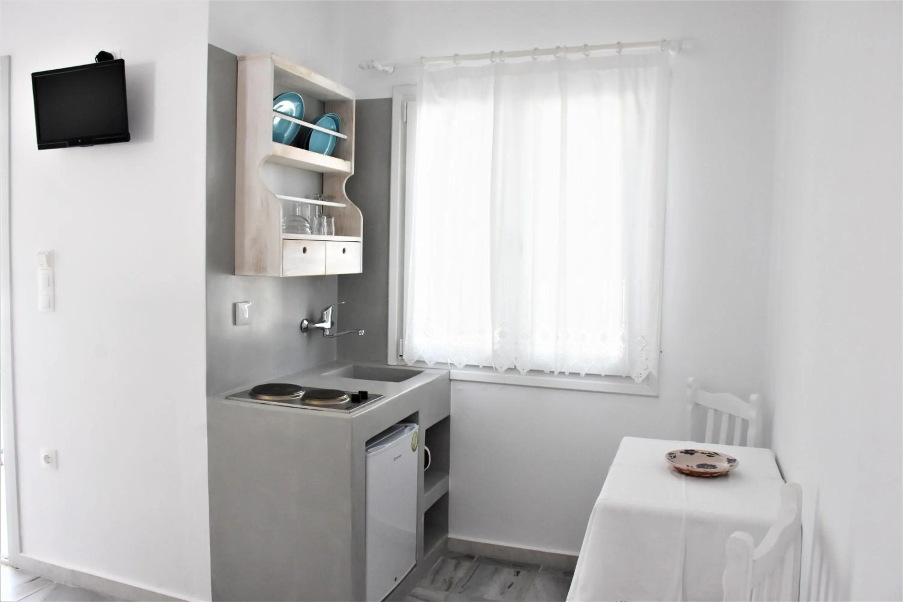 Kitchen or kitchenette in Bungalows Marina