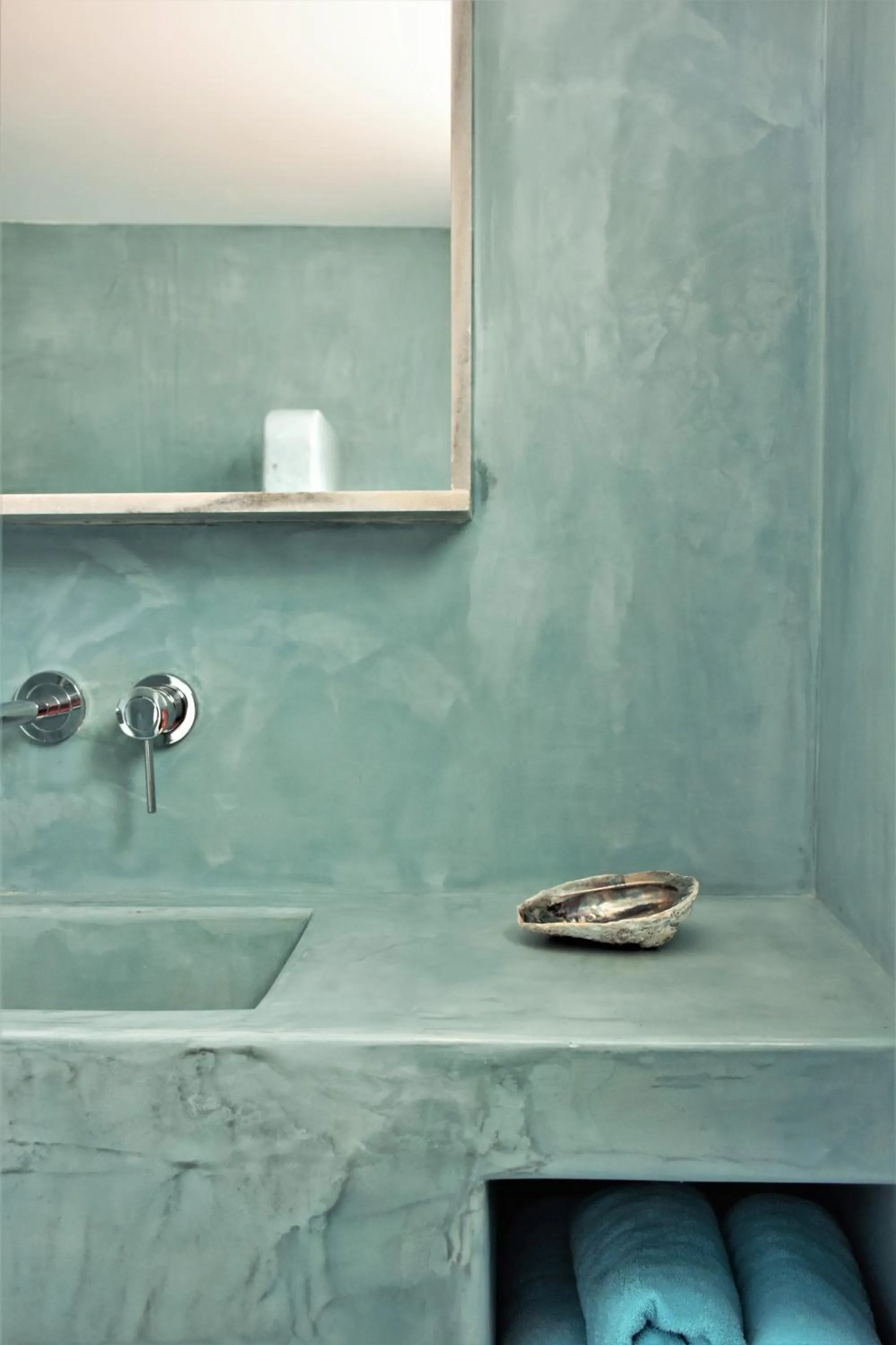 Bathroom in Bungalows Marina