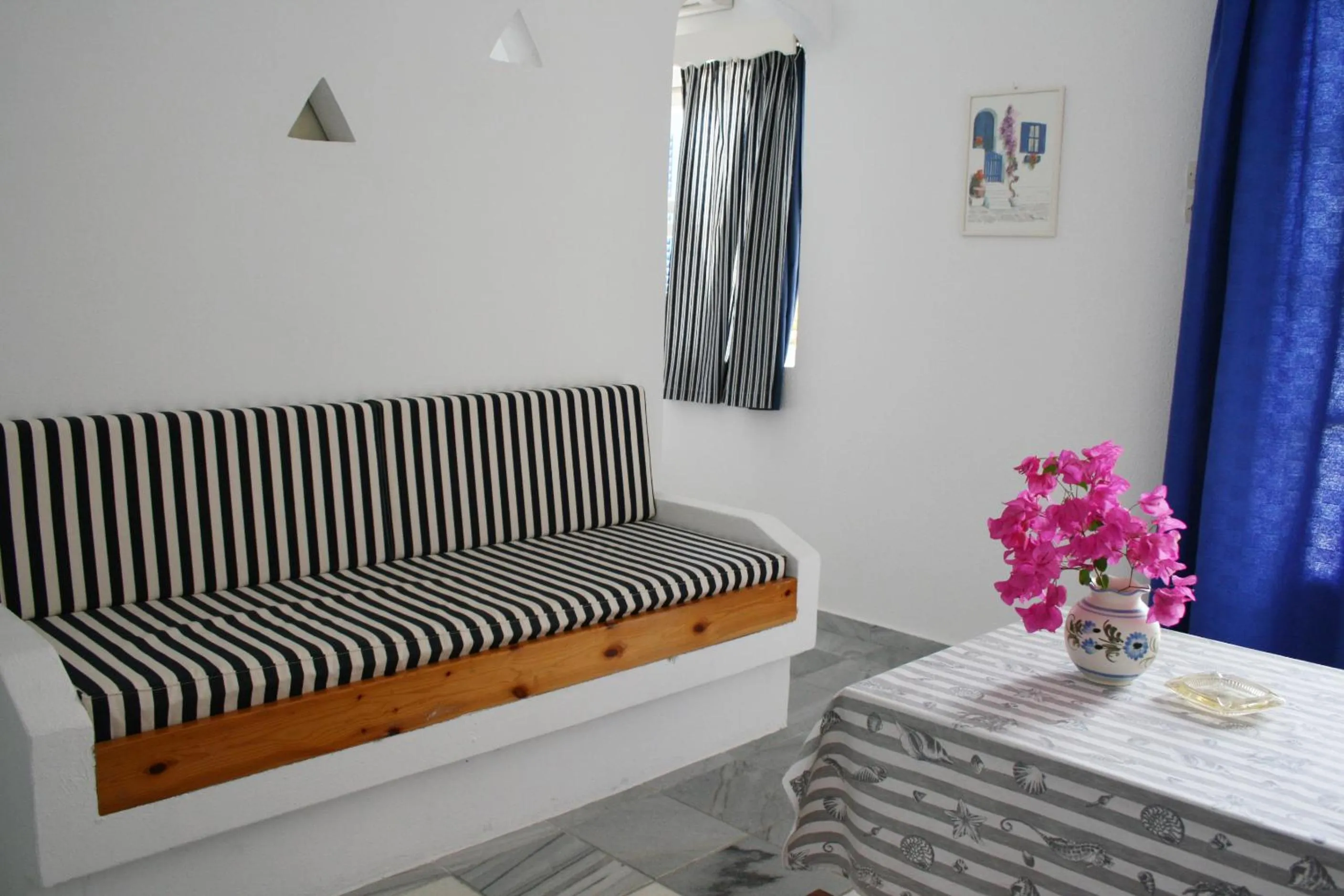 Seating area in Bungalows Marina