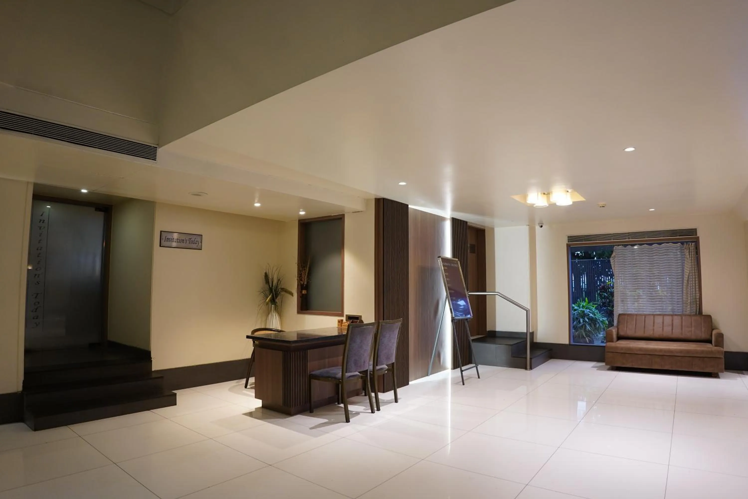 Seating area in Hotel Sadanand Regency - Newly Renovated