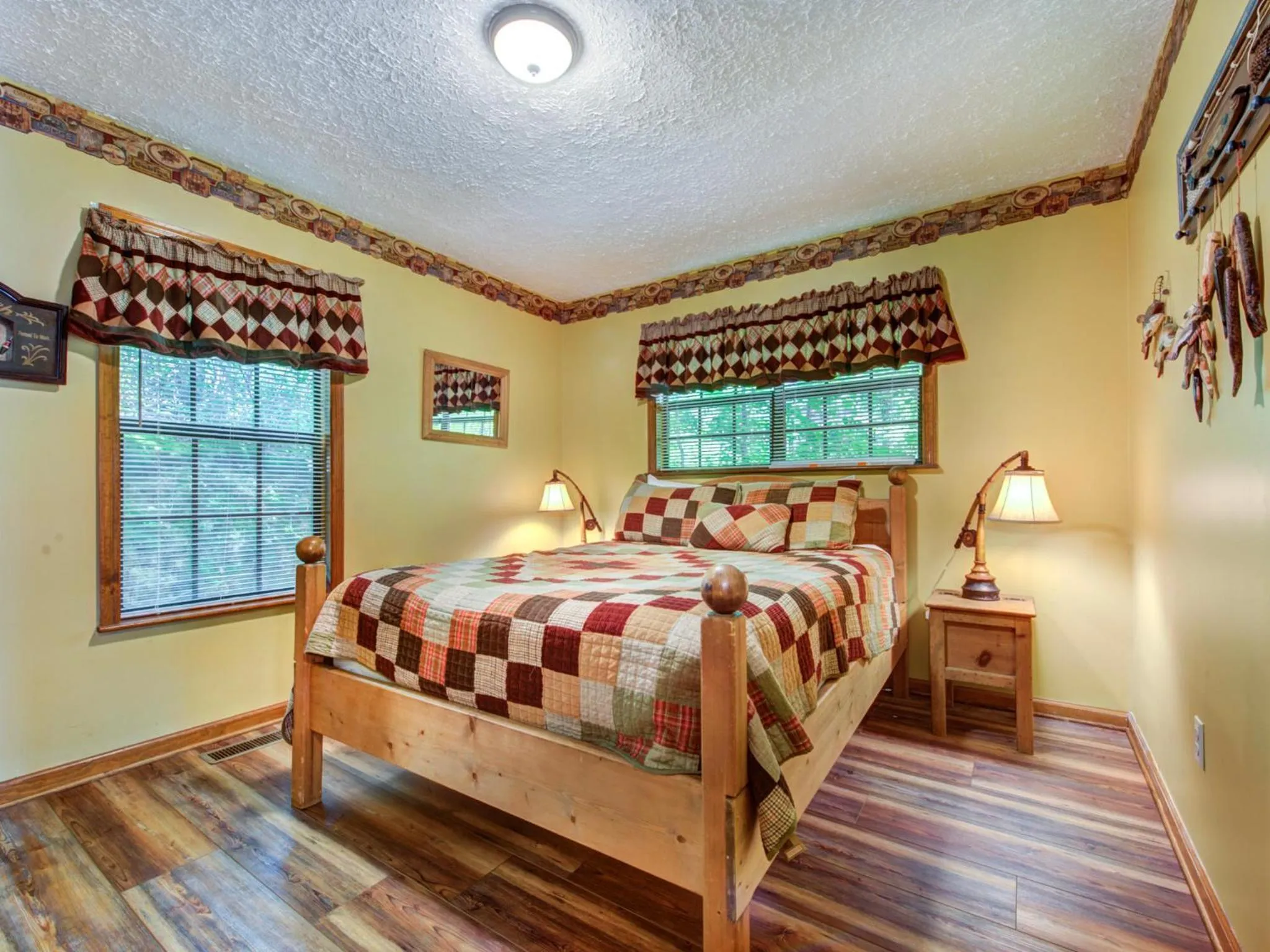 Bed in Mountain Charm